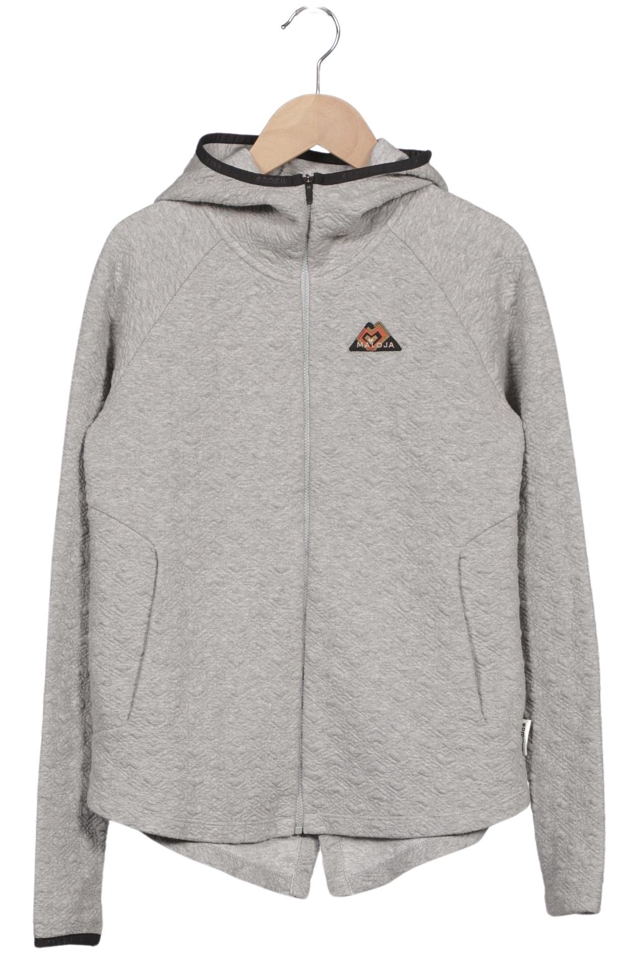 

Maloja Damen Kapuzenpullover, grau, Gr. 34