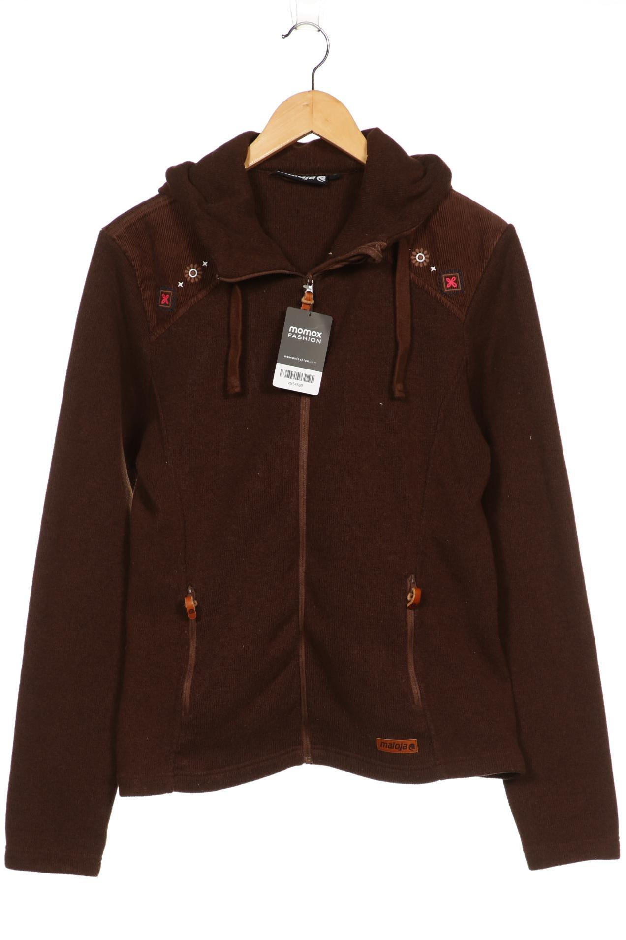 

Maloja Damen Kapuzenpullover, braun, Gr. 42