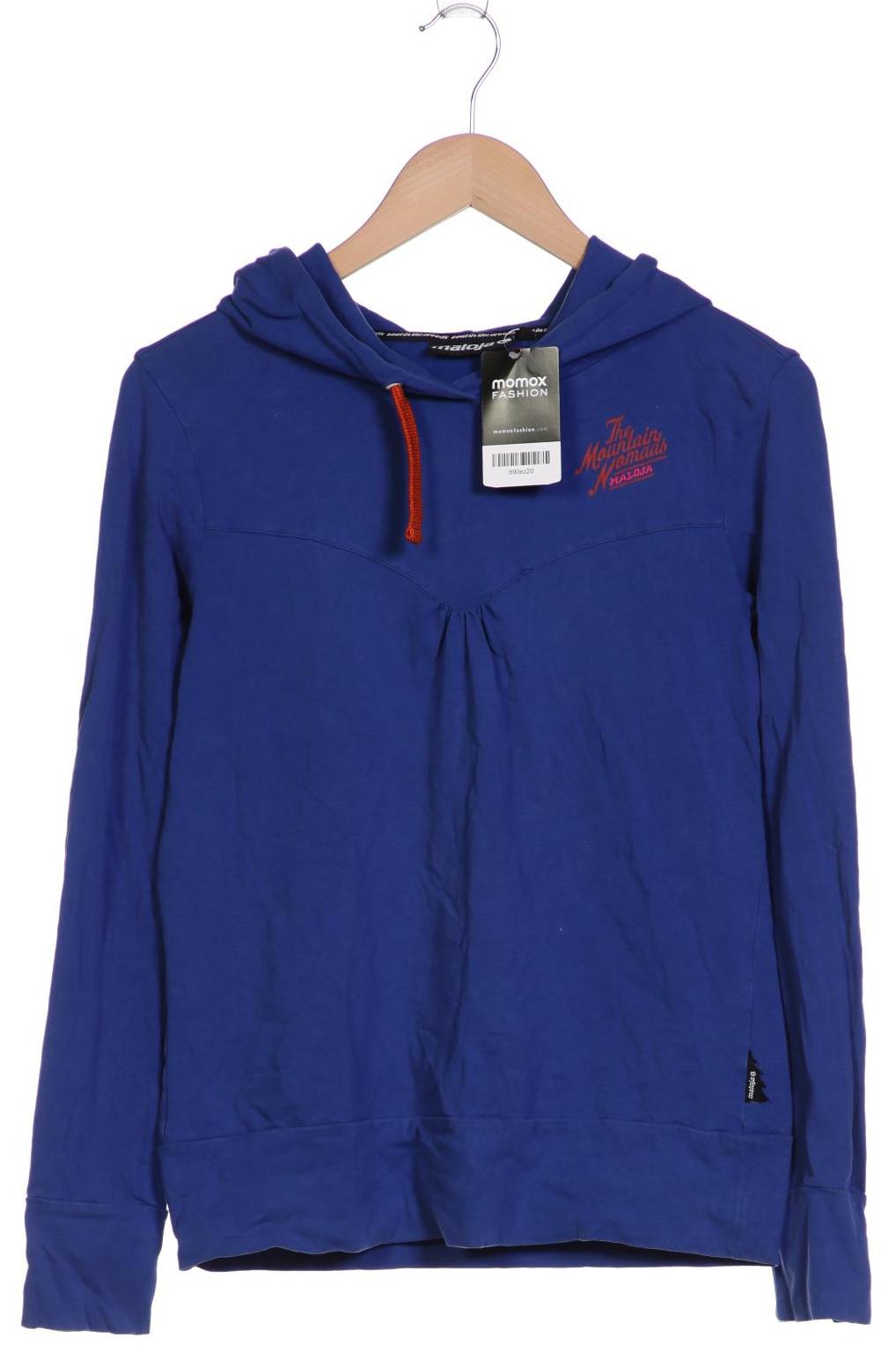 

Maloja Damen Kapuzenpullover, blau, Gr. 38