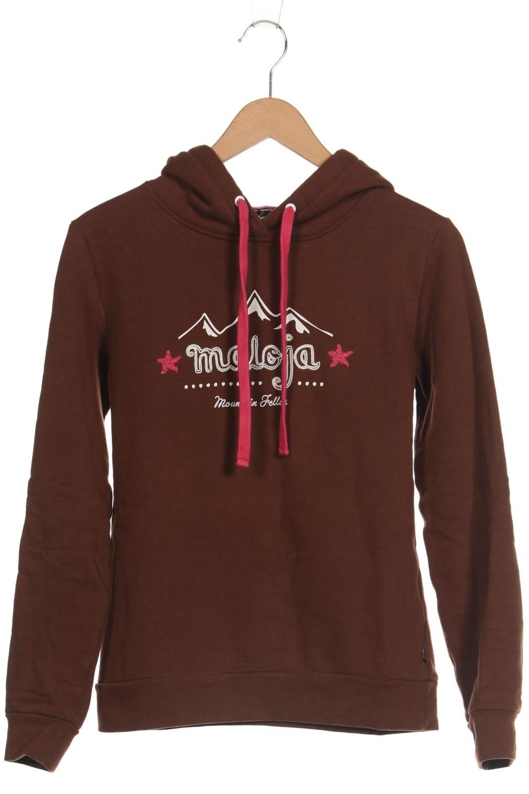 

Maloja Damen Kapuzenpullover, braun, Gr. 36