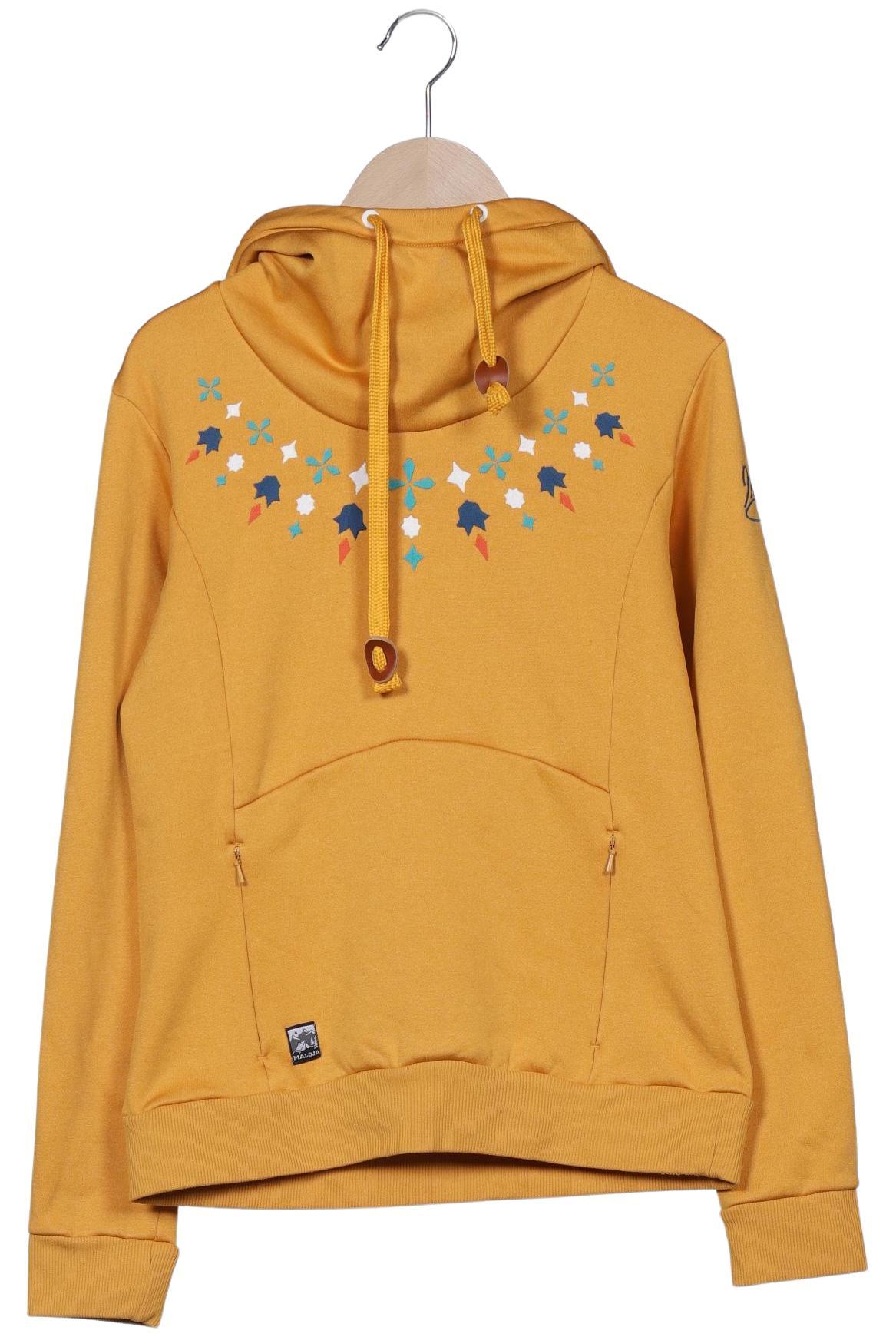 

Maloja Damen Kapuzenpullover, orange, Gr. 34