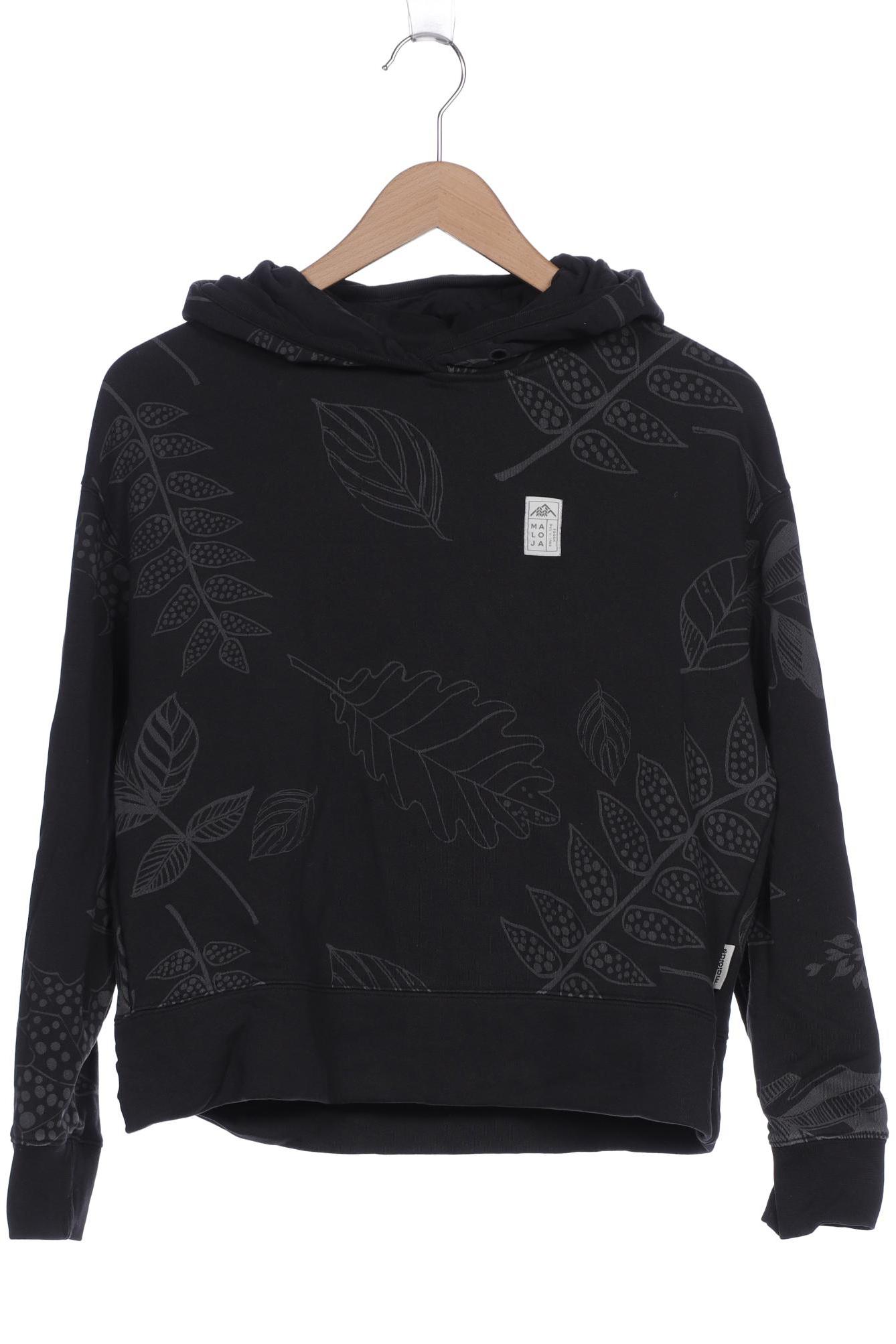 

Maloja Damen Kapuzenpullover, schwarz