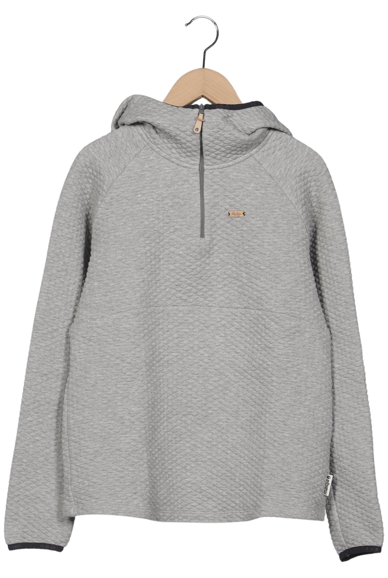 

Maloja Damen Kapuzenpullover, grau, Gr. 38