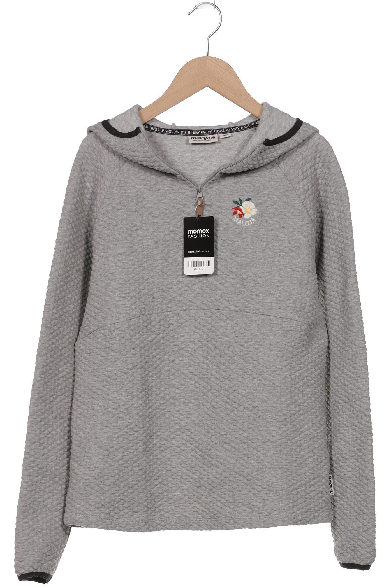 

Maloja Damen Kapuzenpullover, grau, Gr. 38