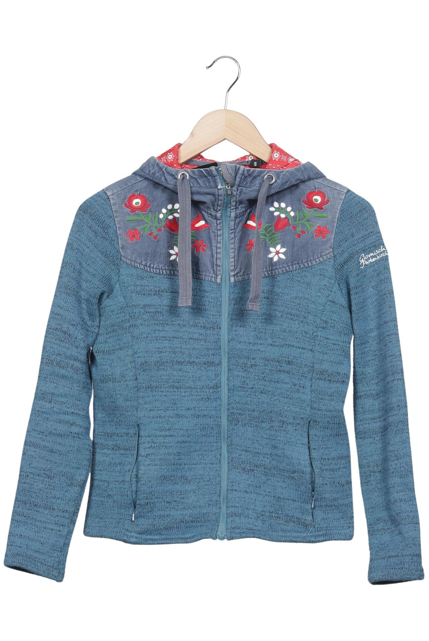 

Maloja Damen Kapuzenpullover, blau, Gr. 36