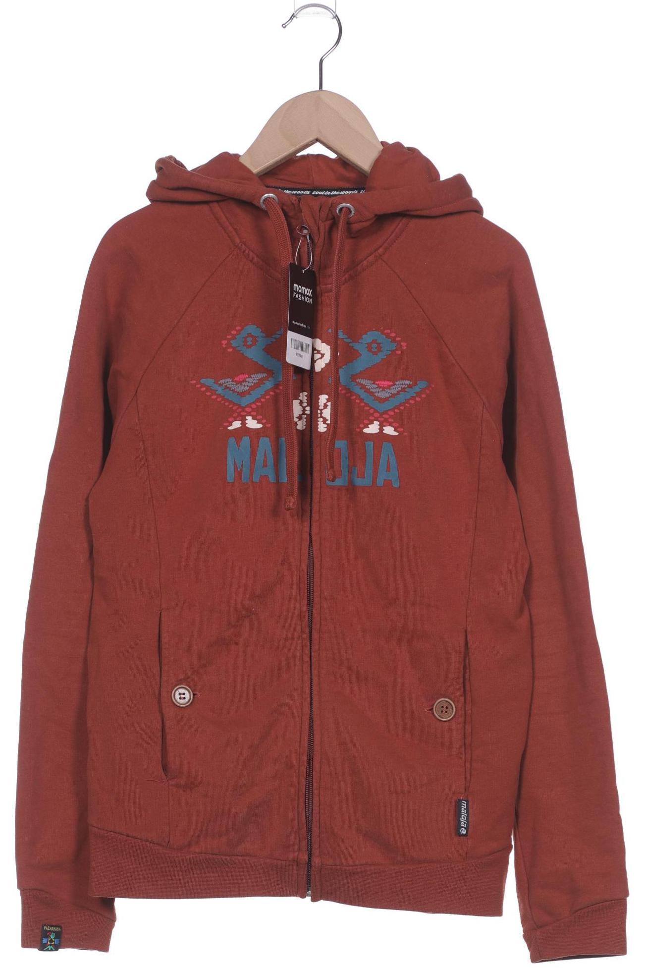 

Maloja Damen Kapuzenpullover, orange, Gr. 38
