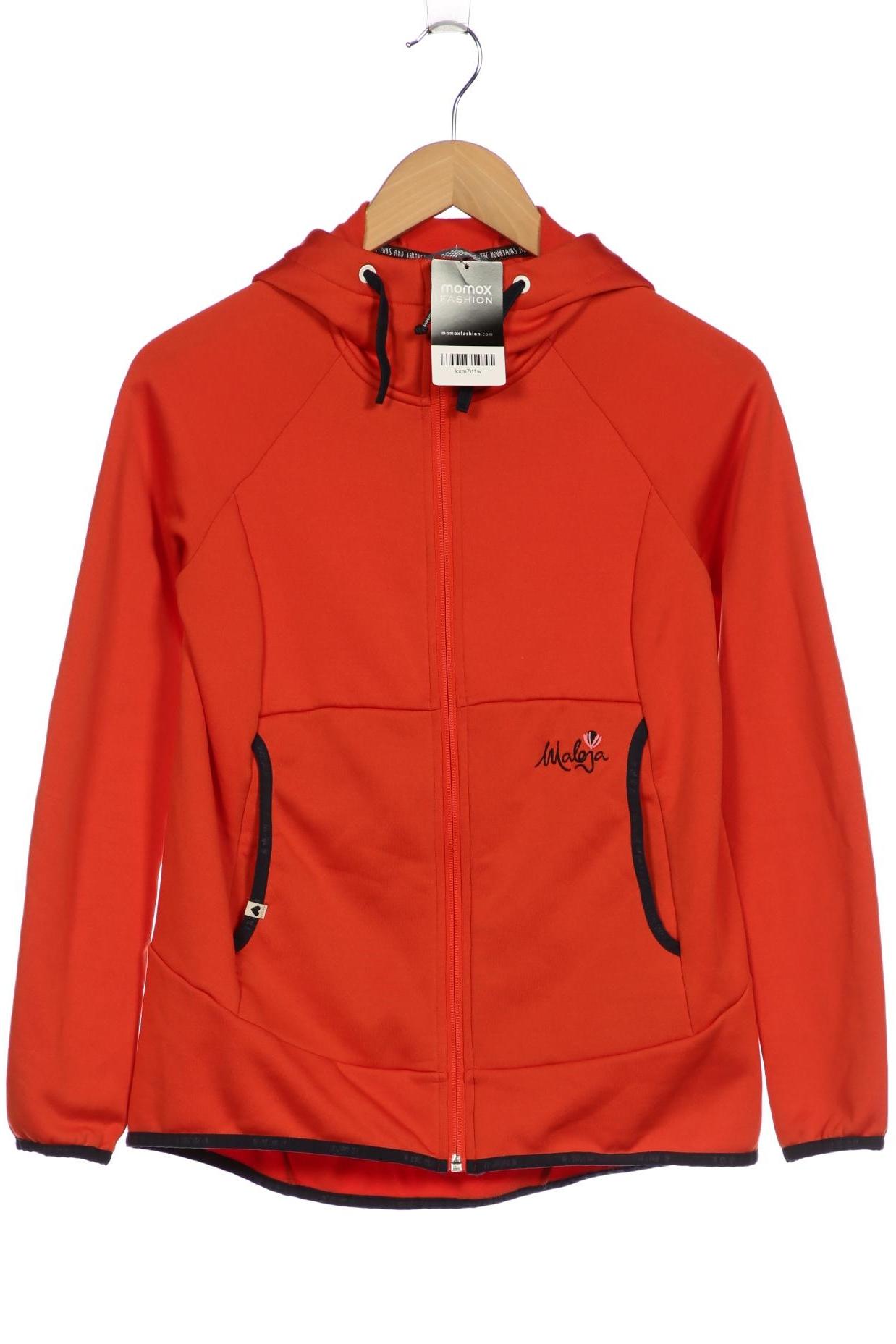 

Maloja Damen Kapuzenpullover, orange, Gr. 36