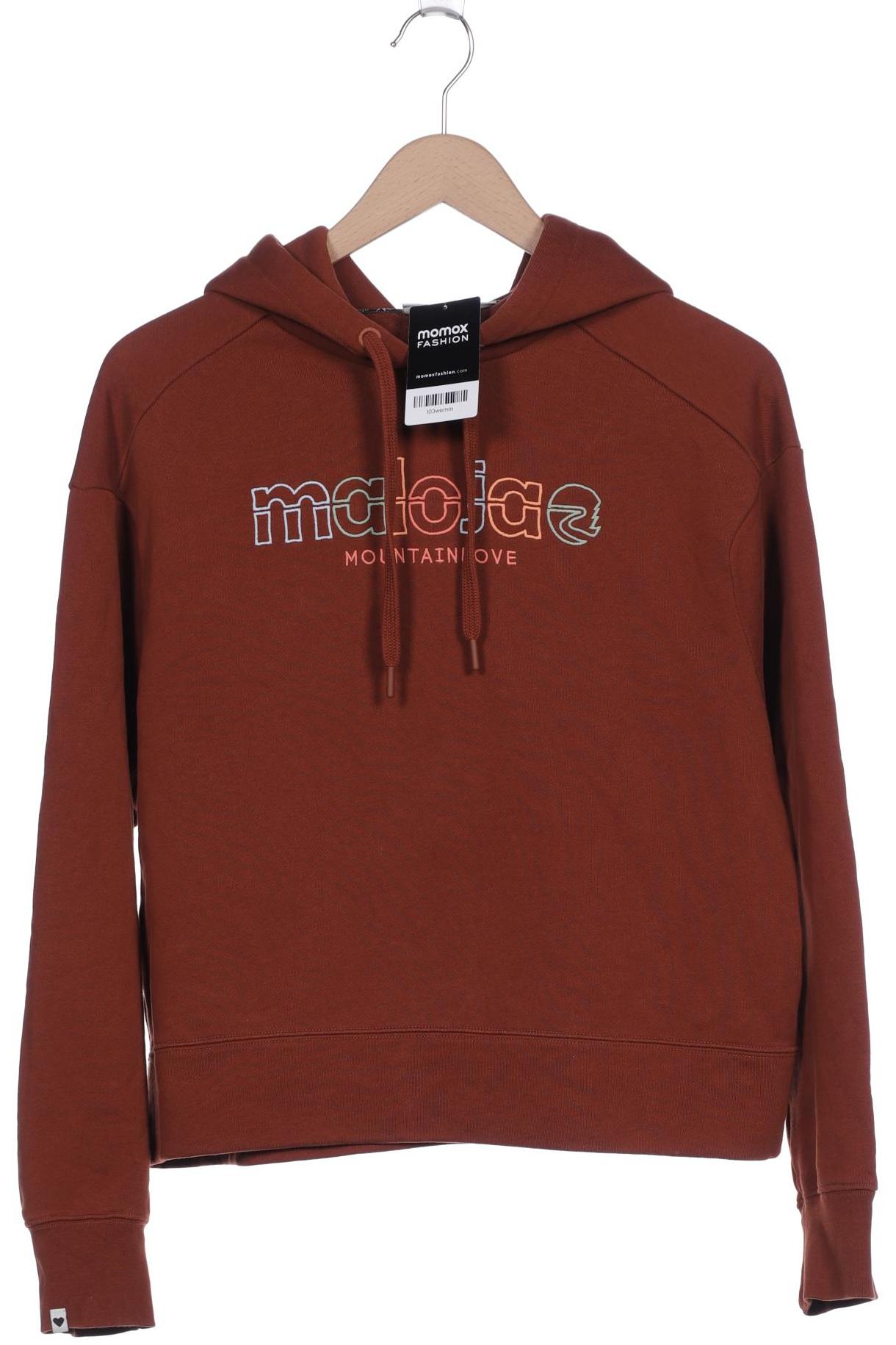 

Maloja Damen Kapuzenpullover, braun, Gr. 36