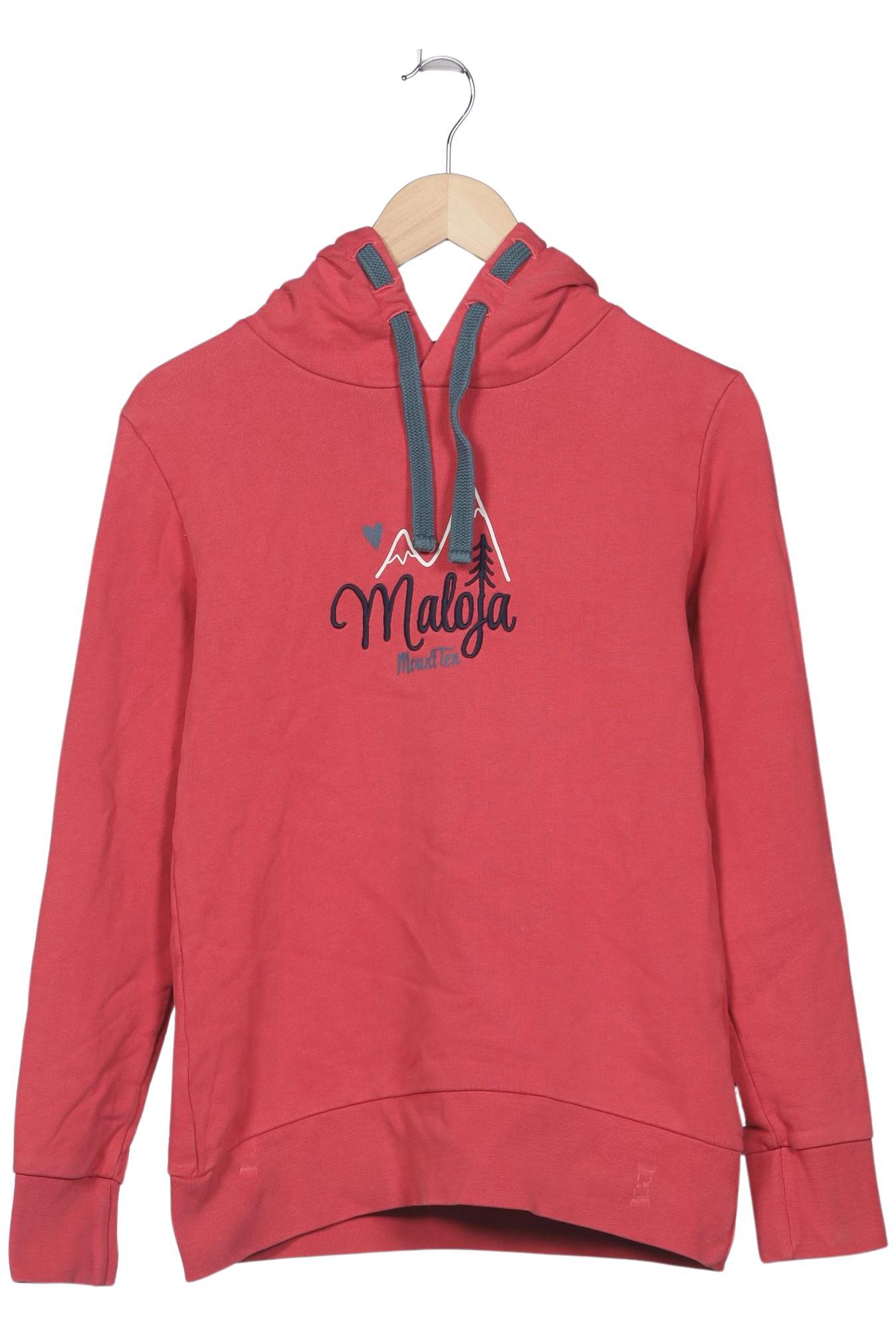 

Maloja Damen Kapuzenpullover, rot, Gr. 38