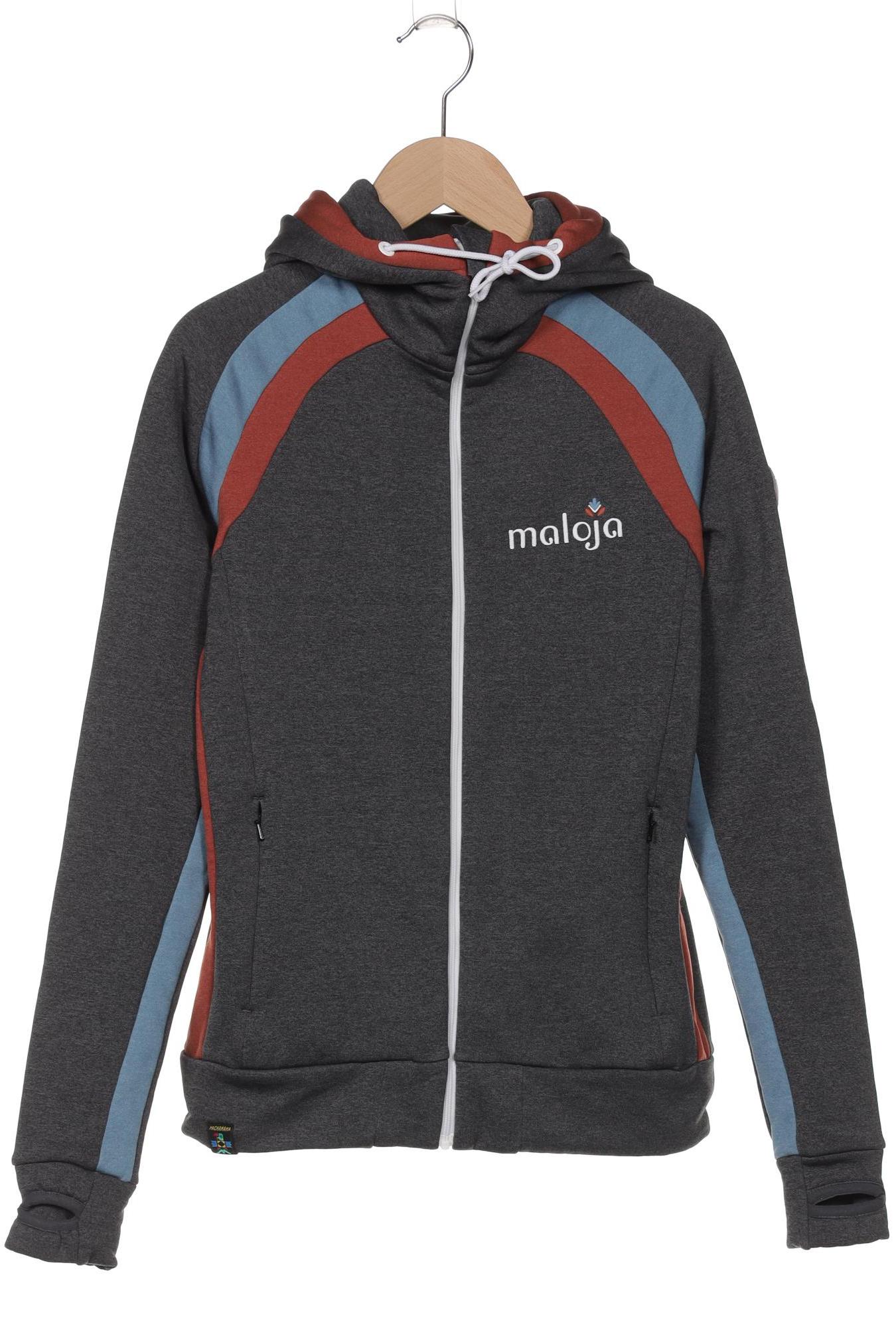 

Maloja Damen Kapuzenpullover, grau, Gr. 34