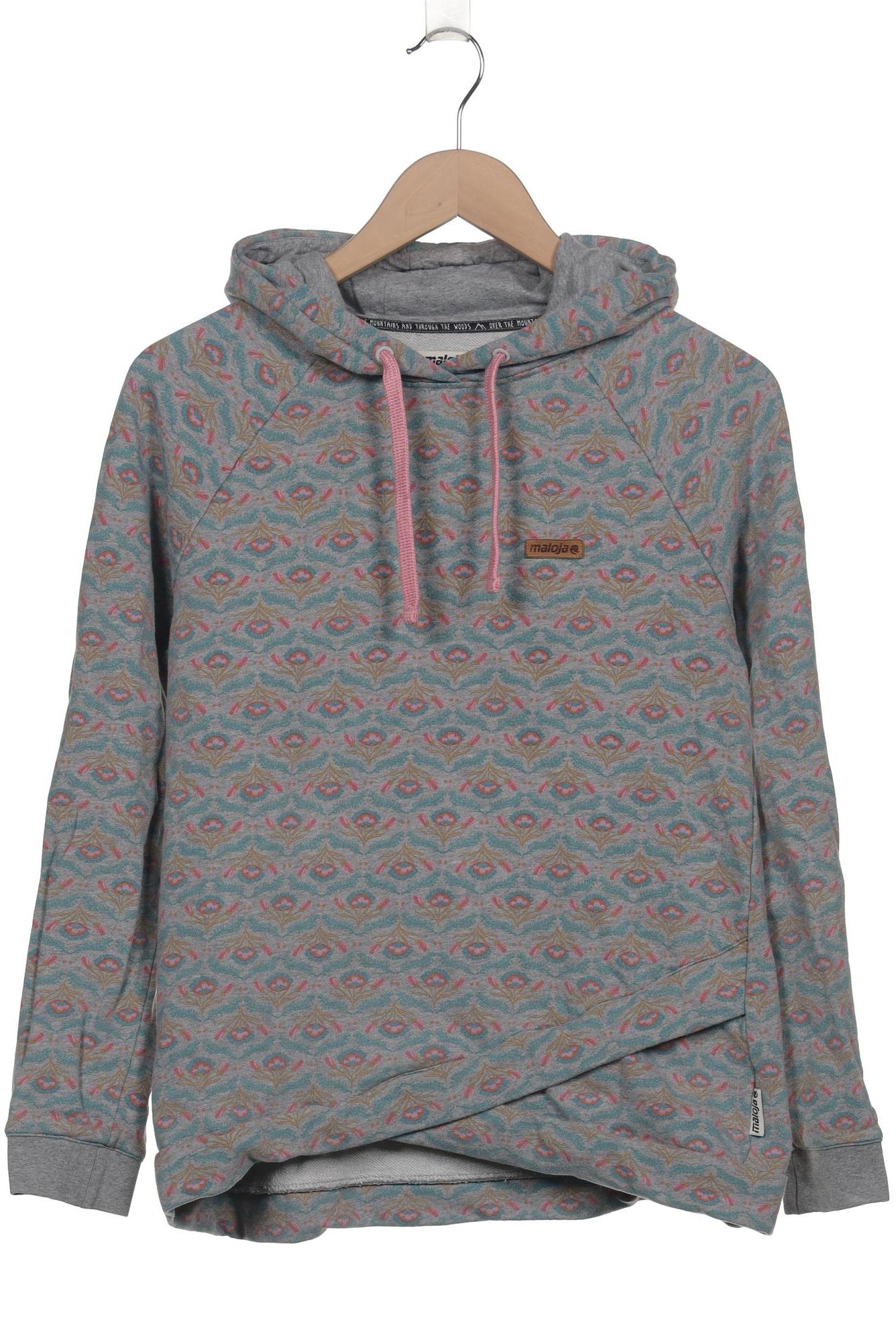 

Maloja Damen Kapuzenpullover, grau, Gr. 36