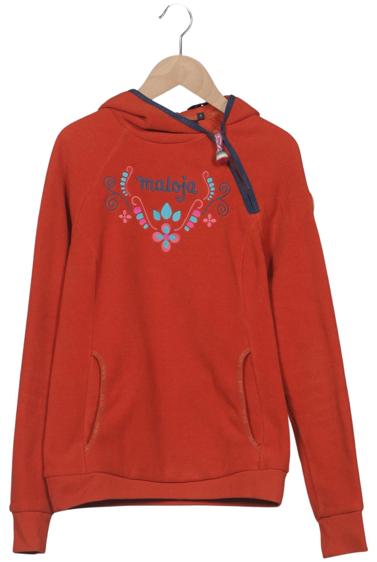 

Maloja Damen Kapuzenpullover, rot, Gr. 36
