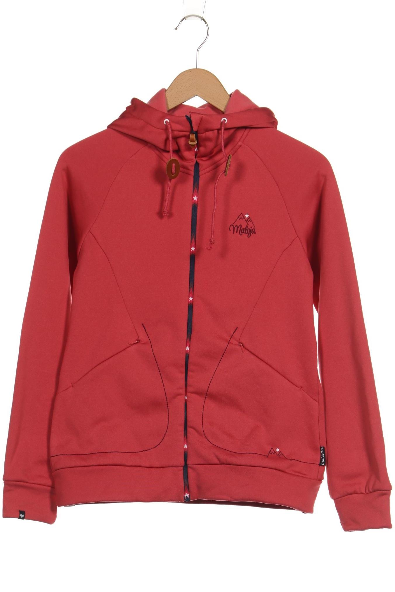 

Maloja Damen Kapuzenpullover, rot, Gr. 38