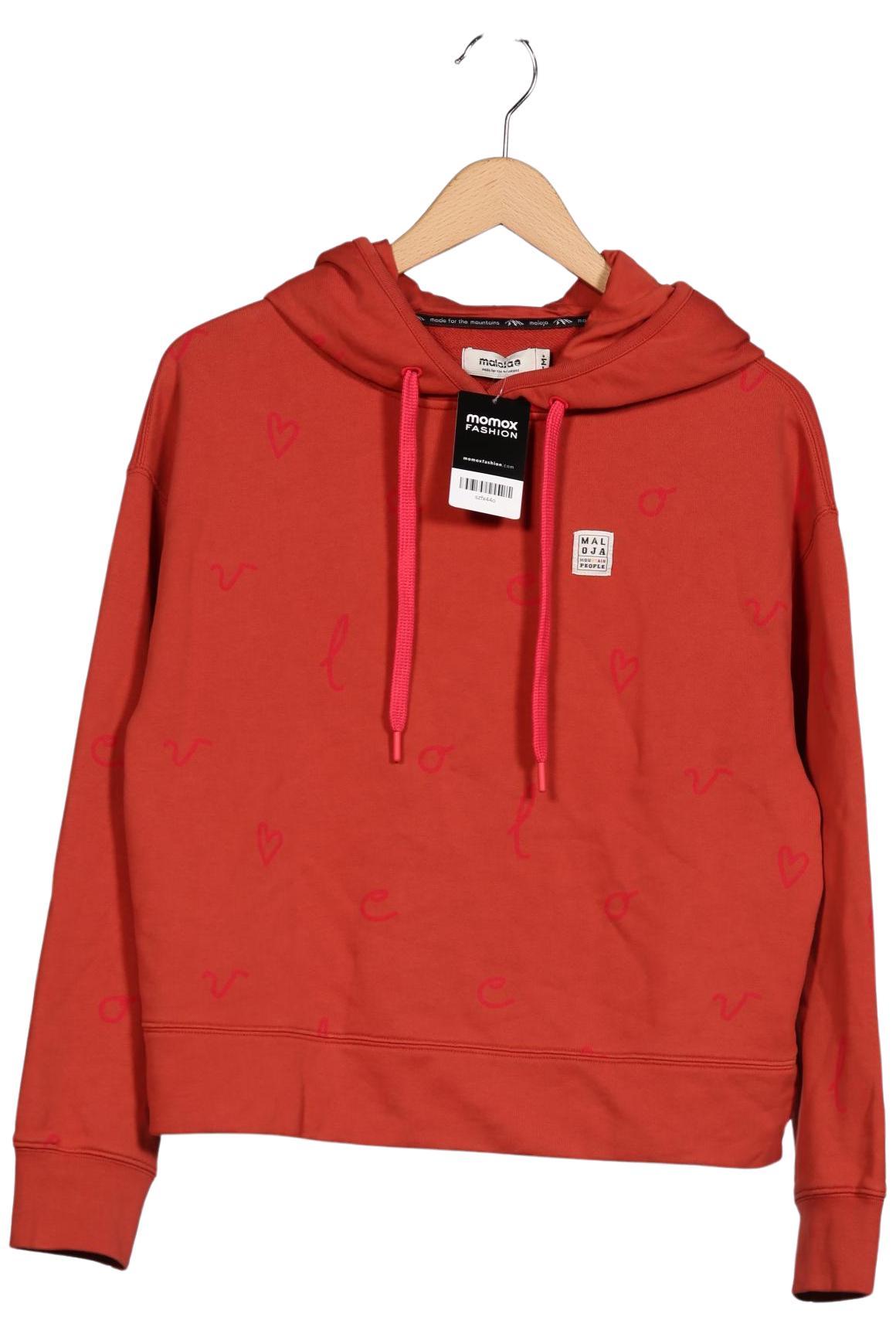 

Maloja Damen Kapuzenpullover, rot, Gr. 38