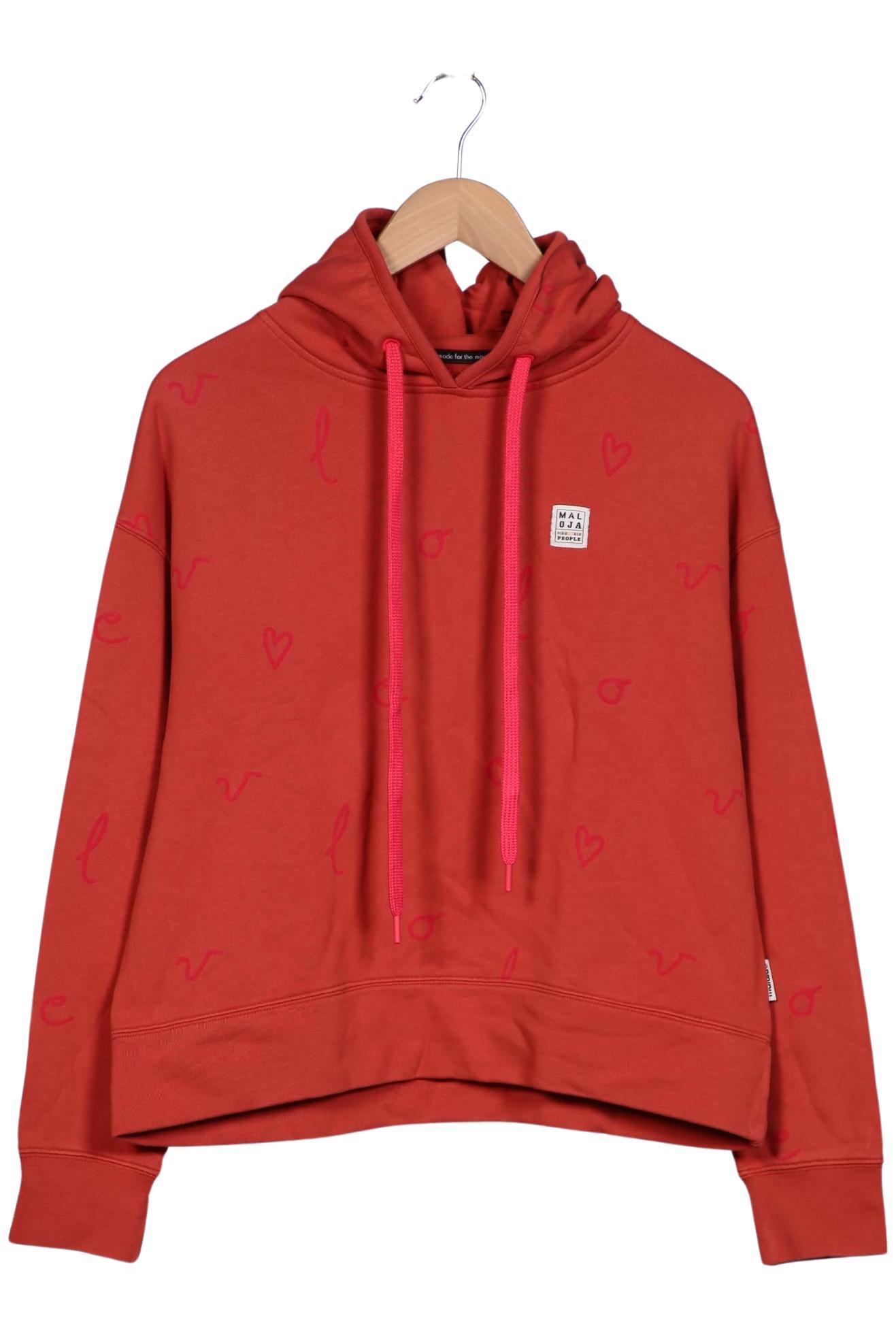 

Maloja Damen Kapuzenpullover, rot, Gr. 38