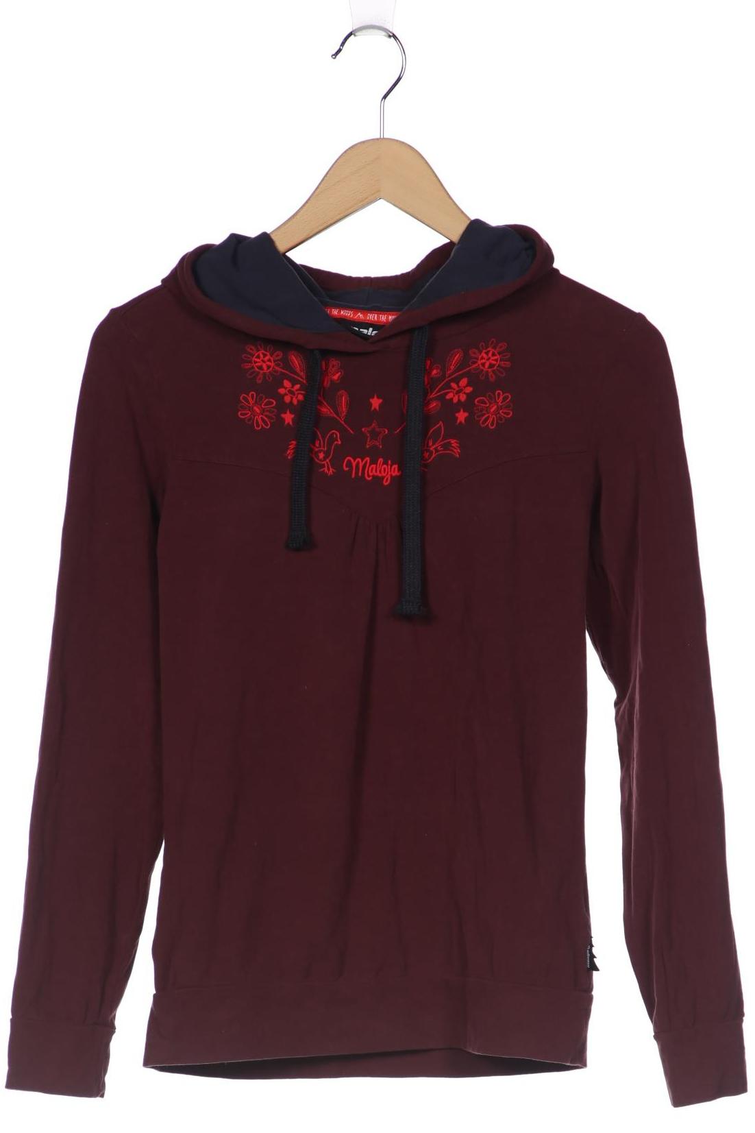 

Maloja Damen Kapuzenpullover, bordeaux