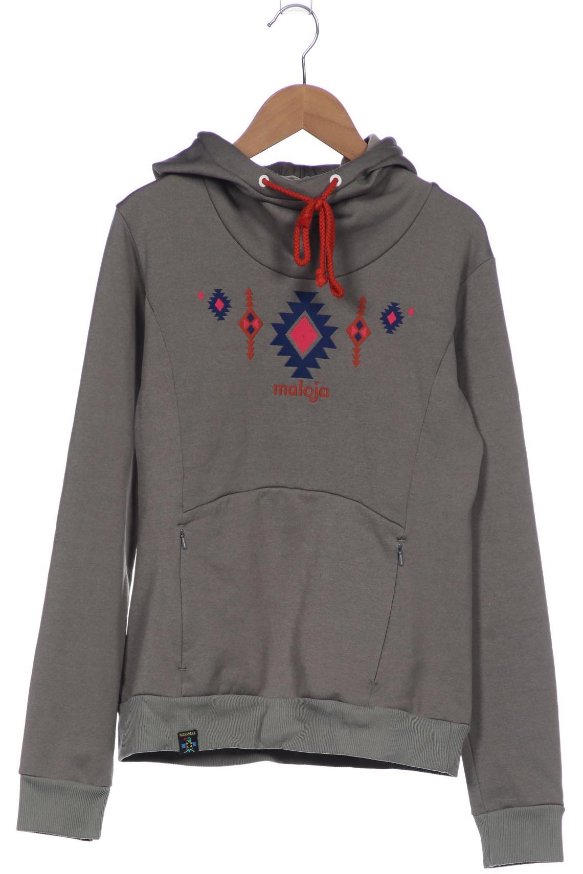 

Maloja Damen Kapuzenpullover, grau, Gr. 36