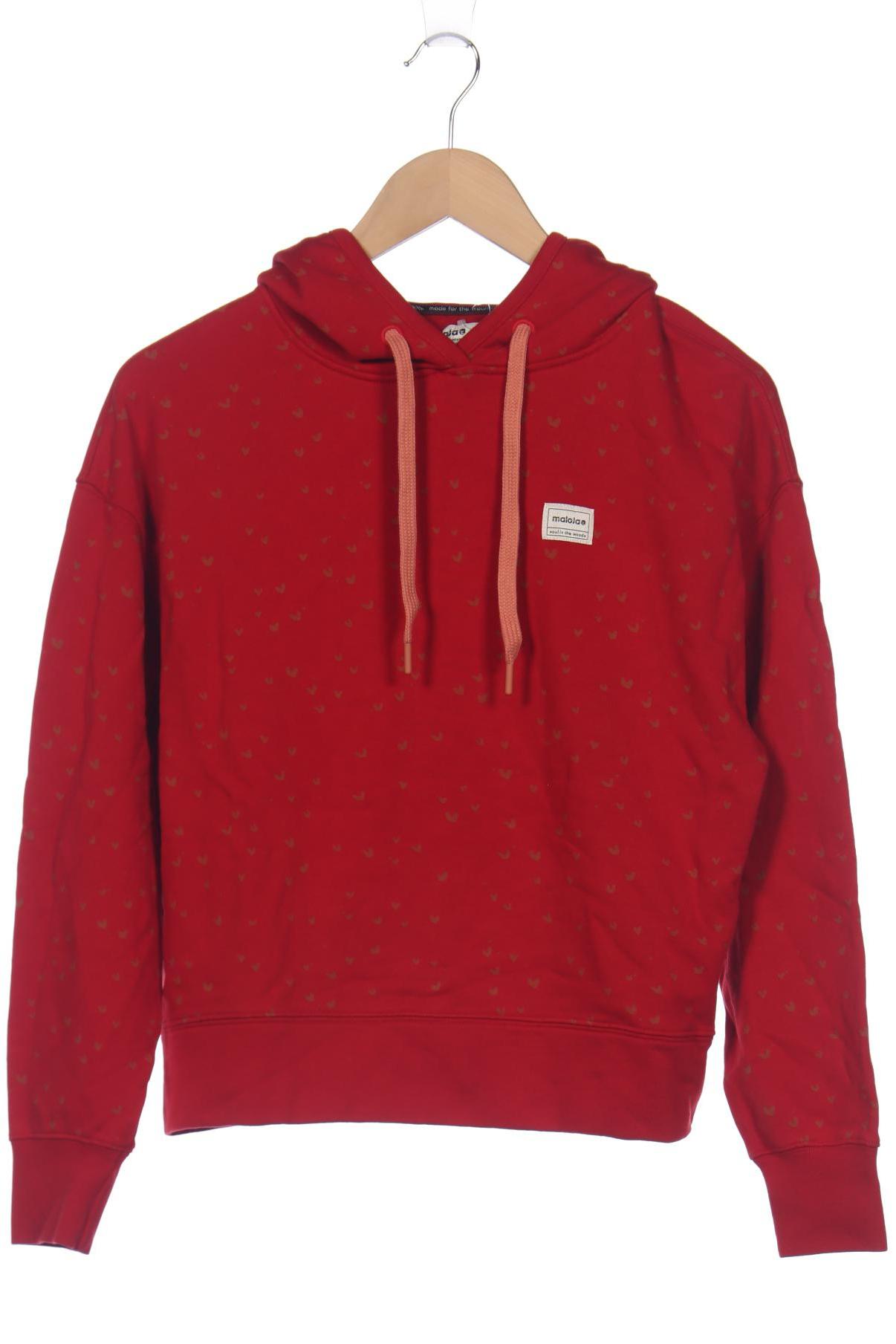 

Maloja Damen Kapuzenpullover, rot