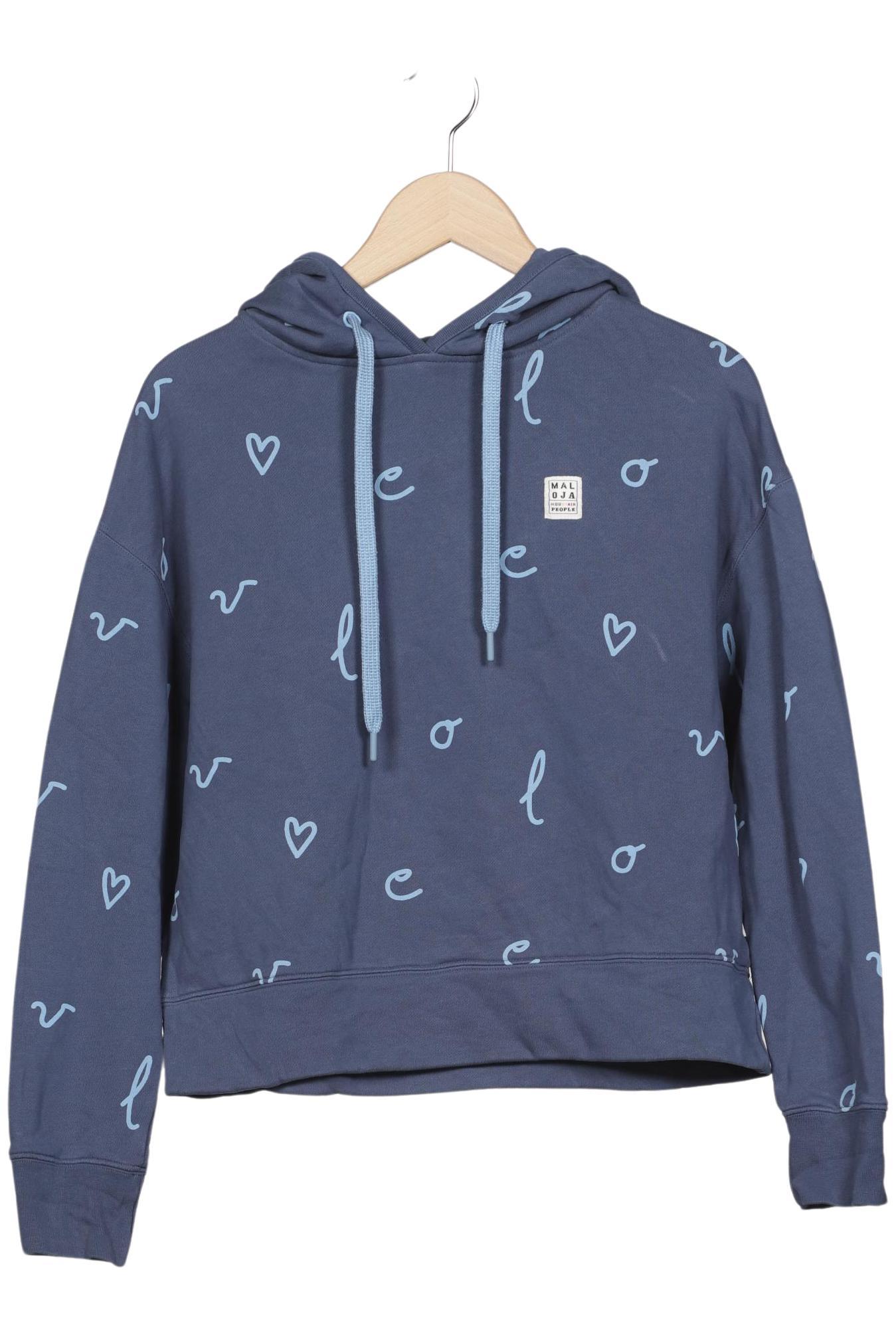 

Maloja Damen Kapuzenpullover, blau, Gr. 36