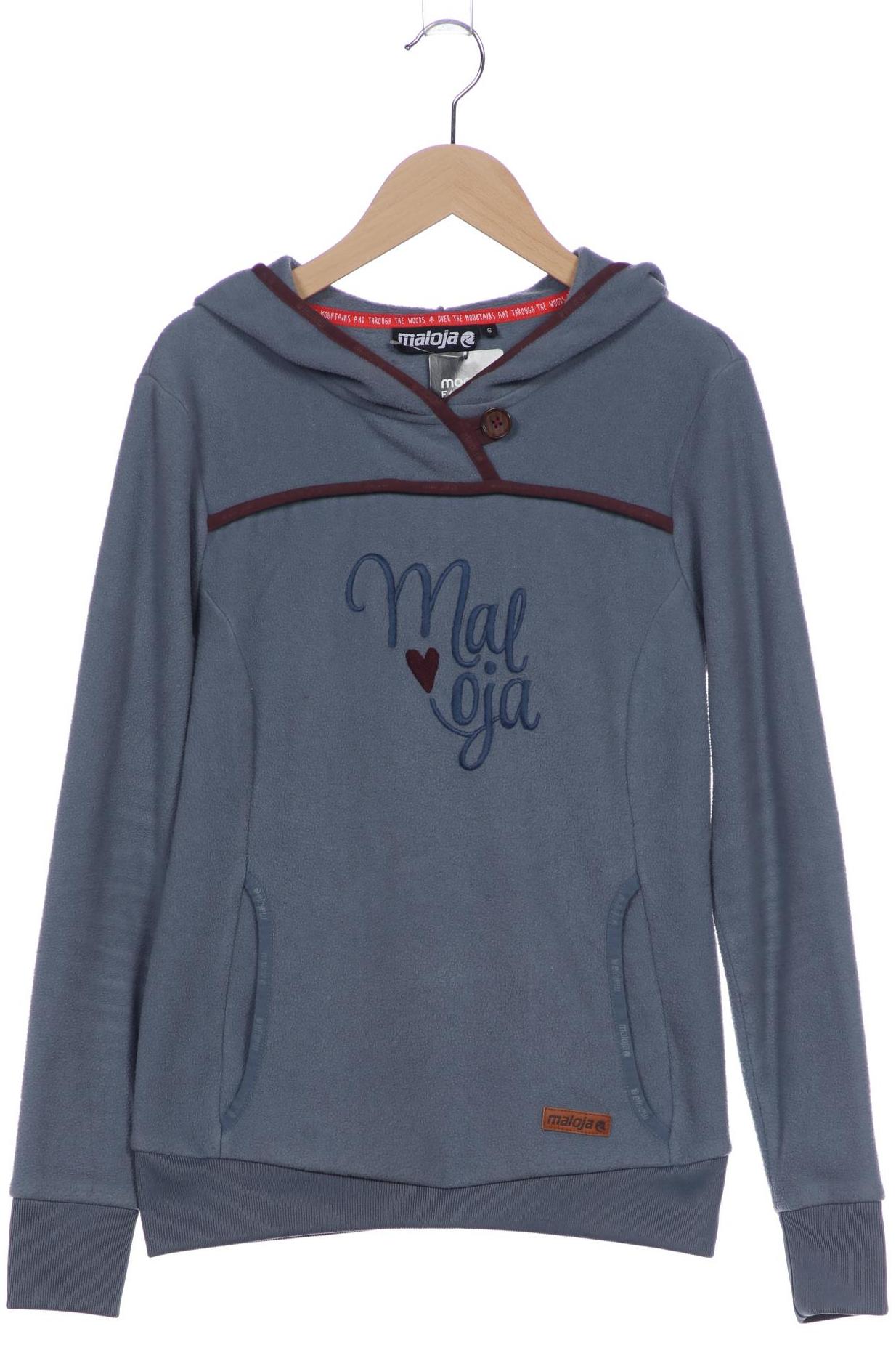 

Maloja Damen Kapuzenpullover, blau, Gr. 36