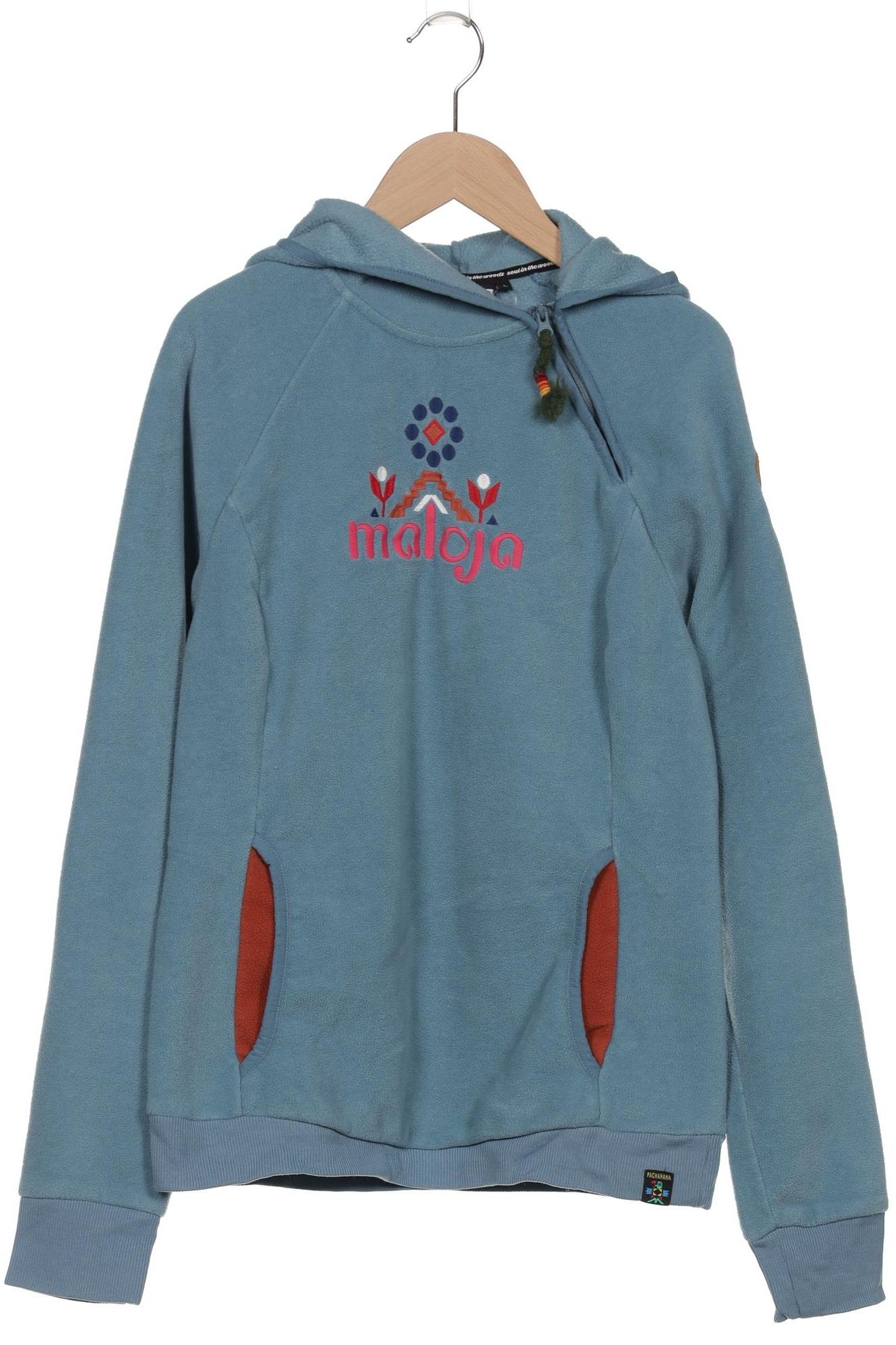 

Maloja Damen Kapuzenpullover, blau, Gr. 42