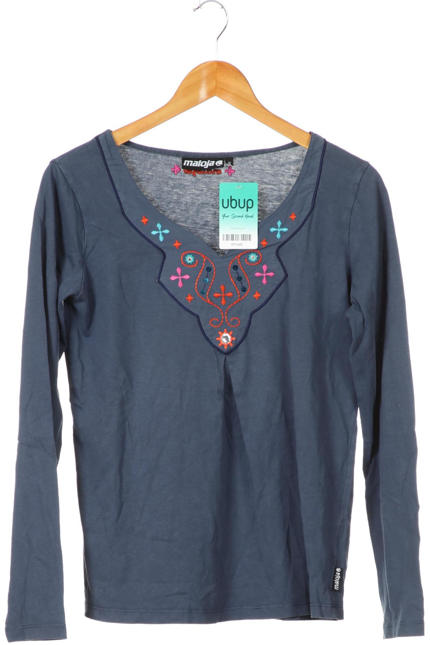 

Maloja Damen Langarmshirt, blau, Gr.