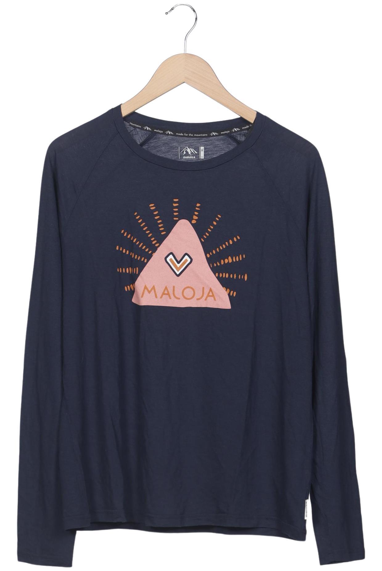 

Maloja Damen Langarmshirt, marineblau, Gr. 44