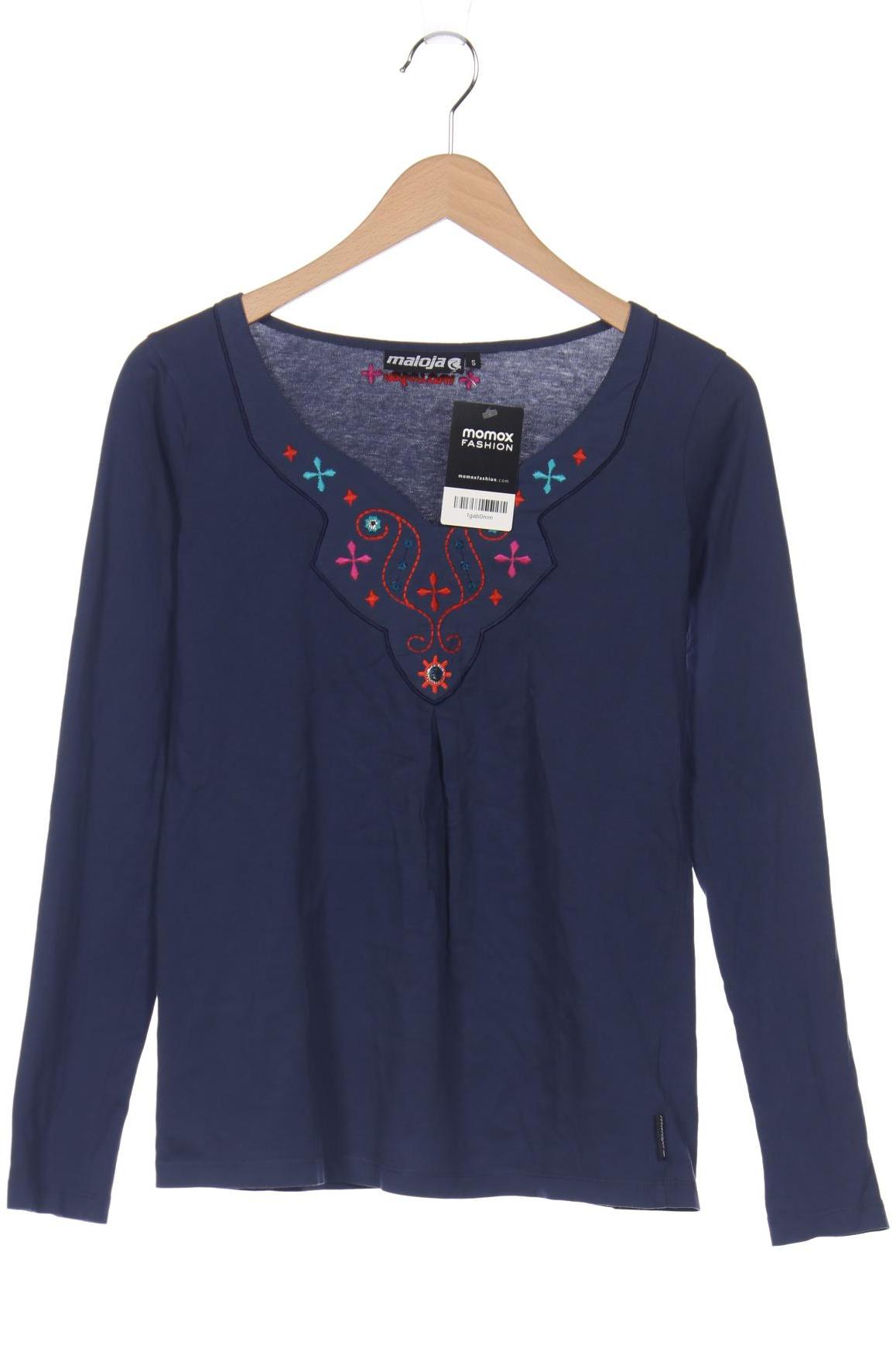 

Maloja Damen Langarmshirt, blau