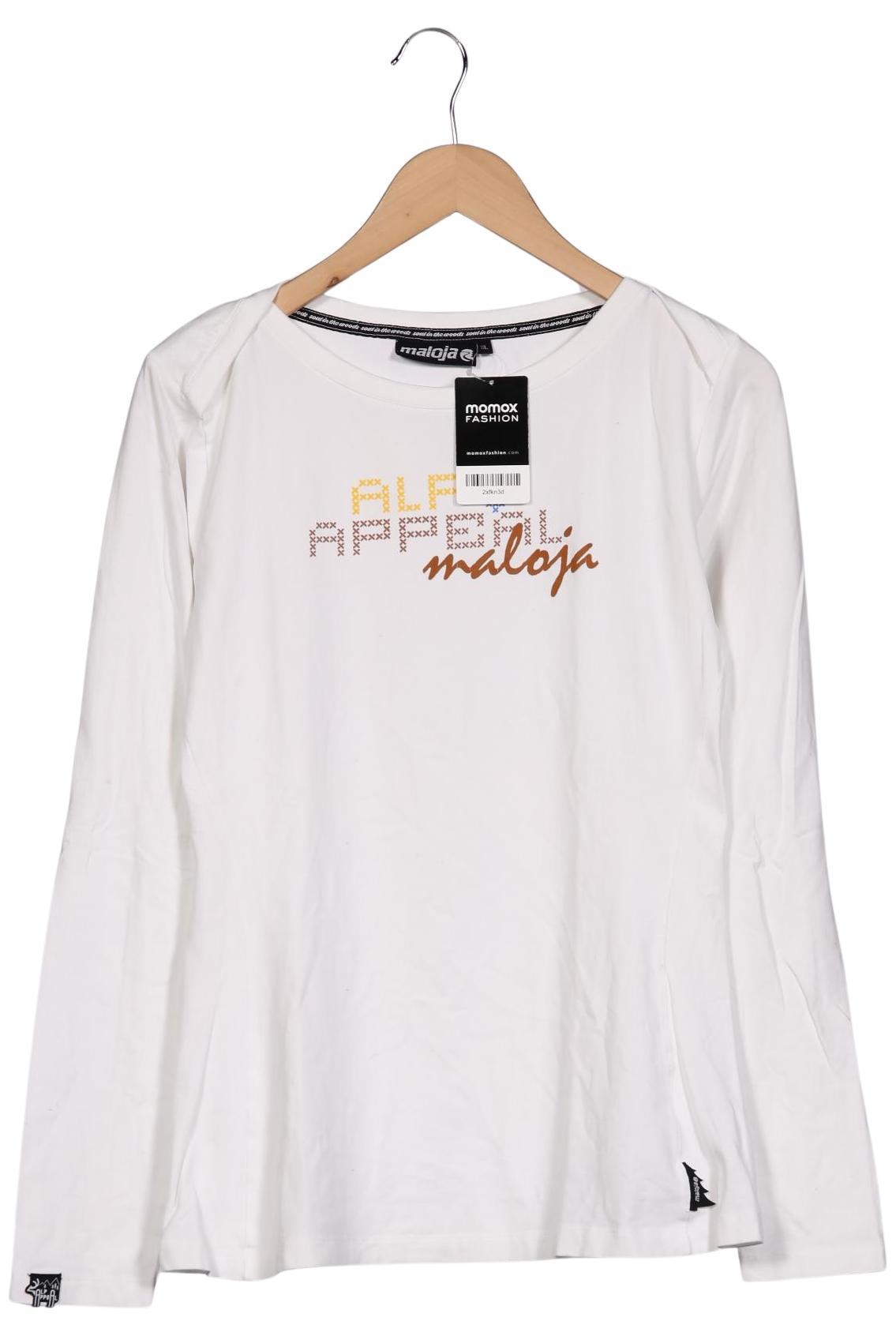 

Maloja Damen Langarmshirt, weiß, Gr. 44