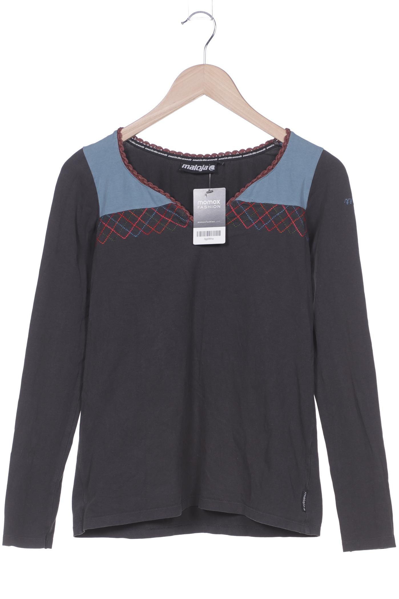 

Maloja Damen Langarmshirt, grau, Gr. 36