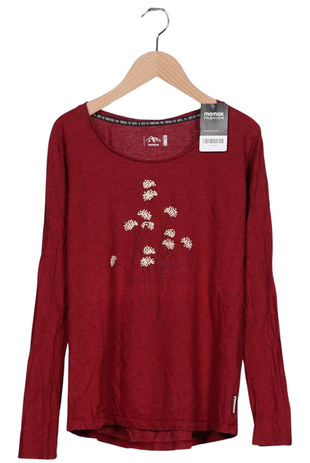 

Maloja Damen Langarmshirt, rot, Gr. 34