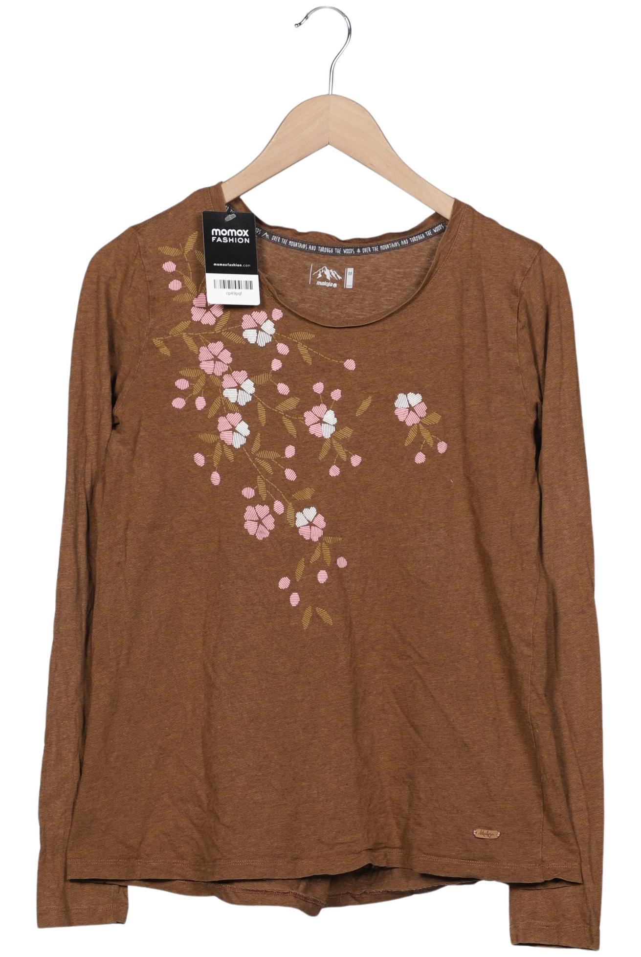 

Maloja Damen Langarmshirt, braun, Gr. 38