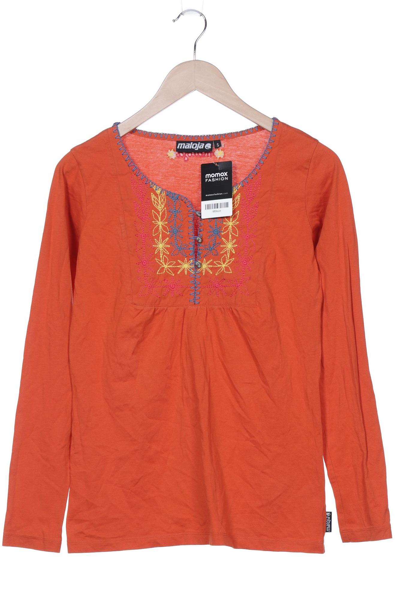 

Maloja Damen Langarmshirt, orange, Gr. 36