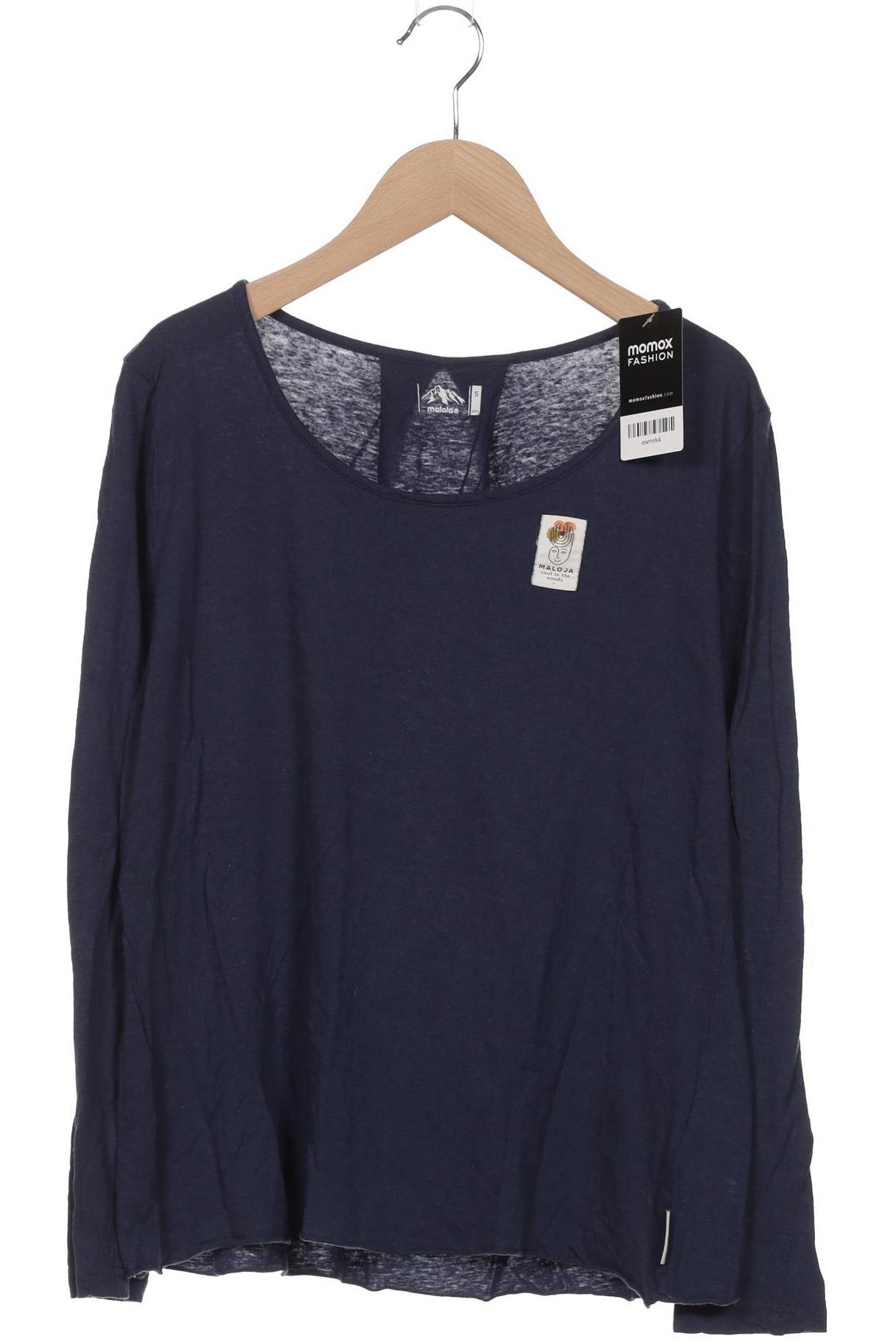 

Maloja Damen Langarmshirt, marineblau, Gr. 36