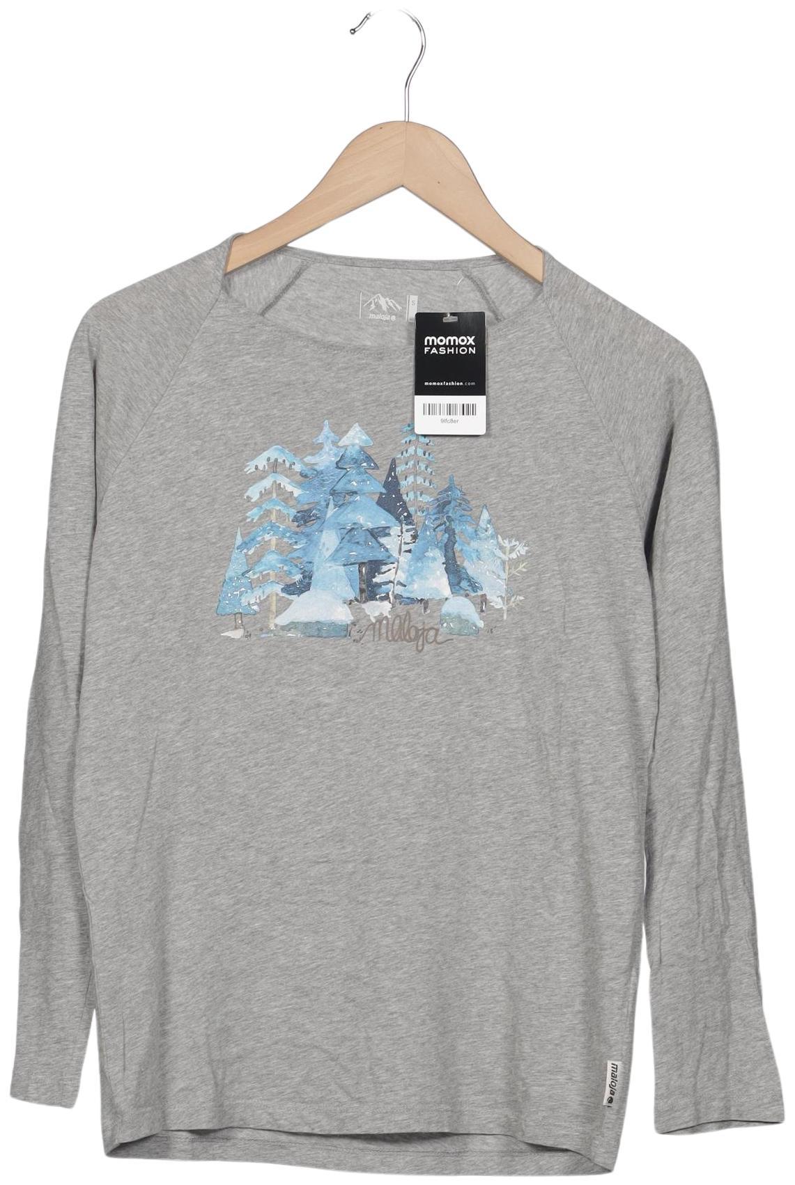 

Maloja Damen Langarmshirt, grau, Gr. 36