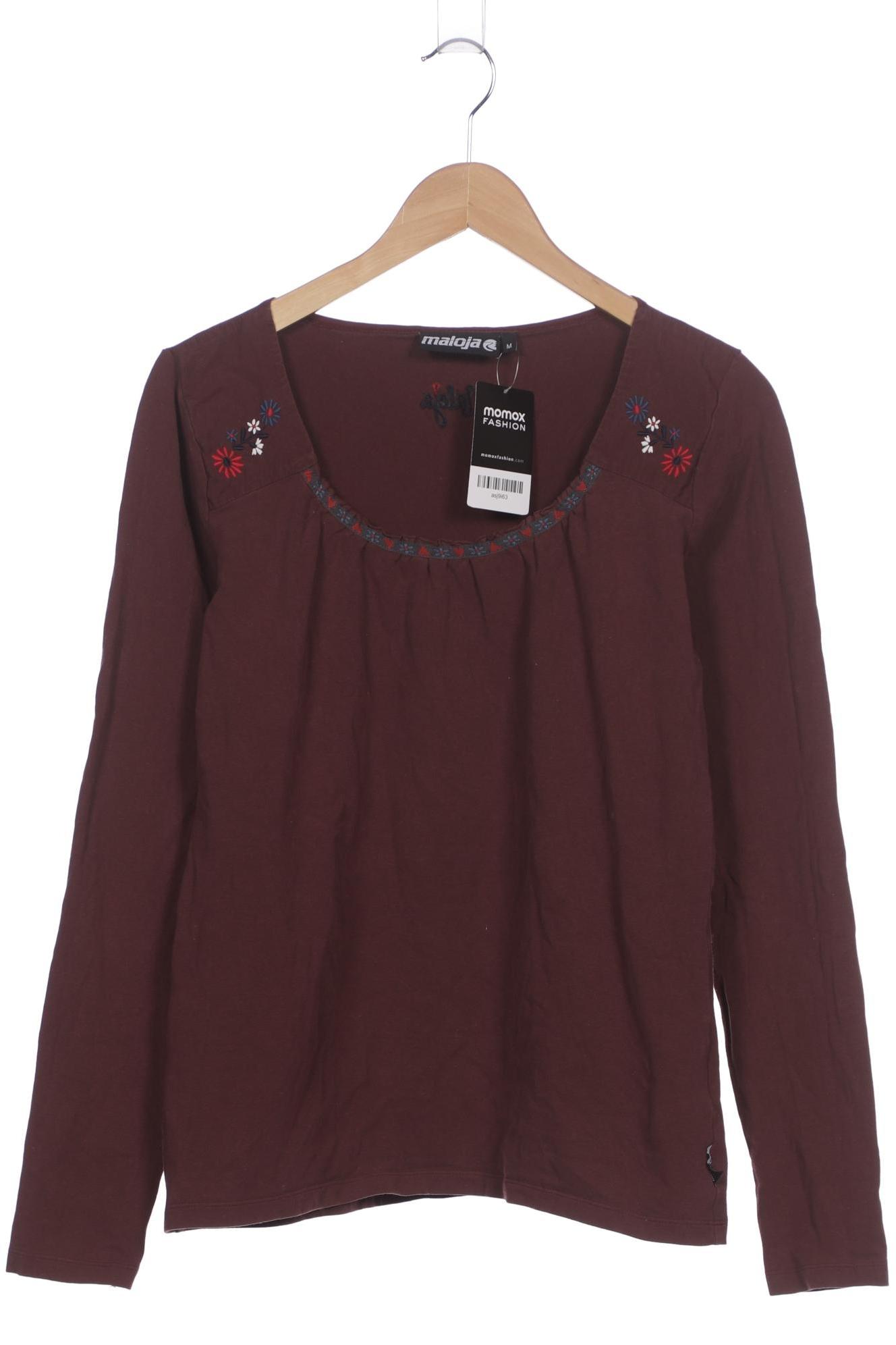 

Maloja Damen Langarmshirt, bordeaux, Gr. 38