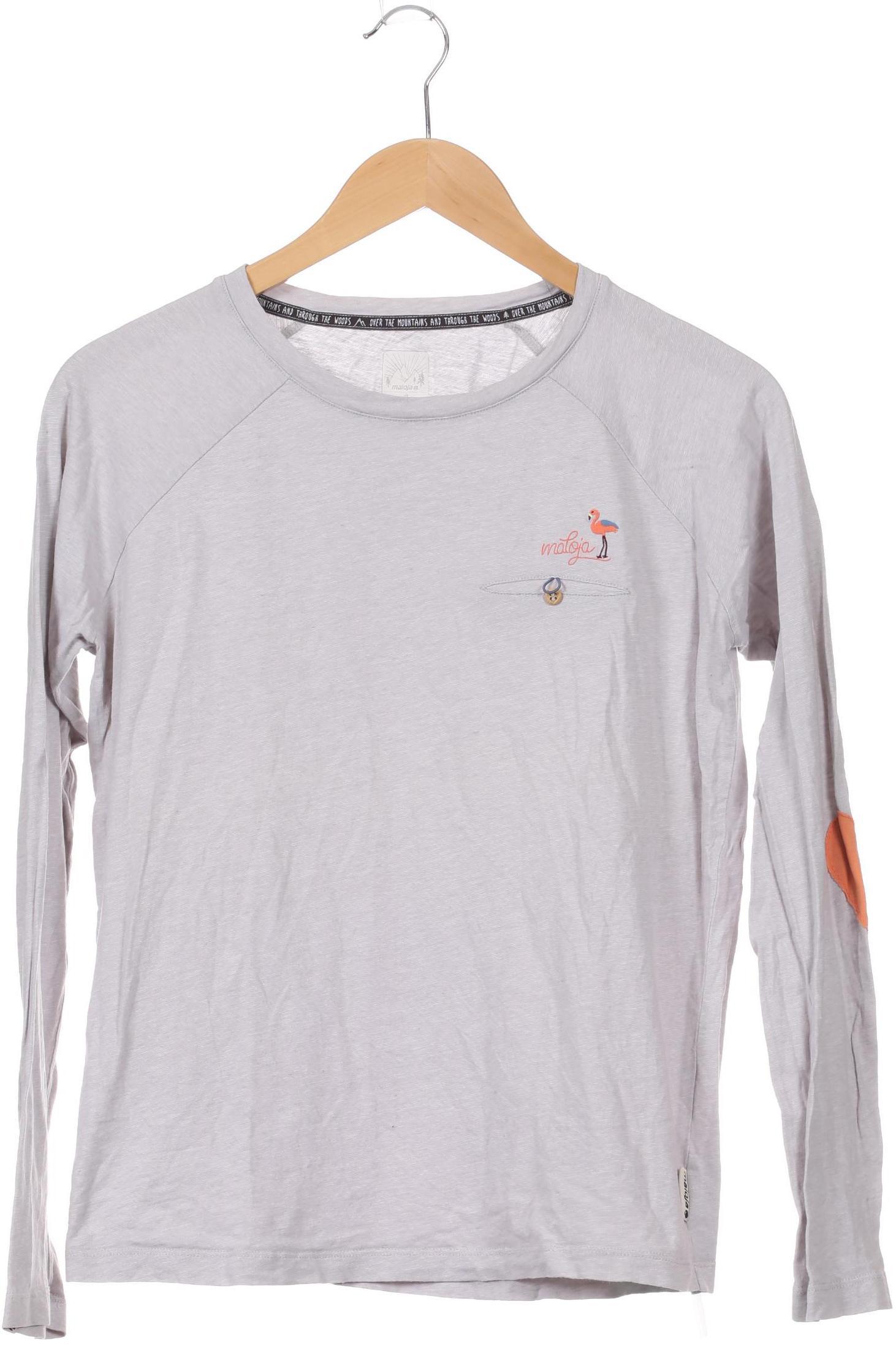 

Maloja Damen Langarmshirt, grau, Gr.