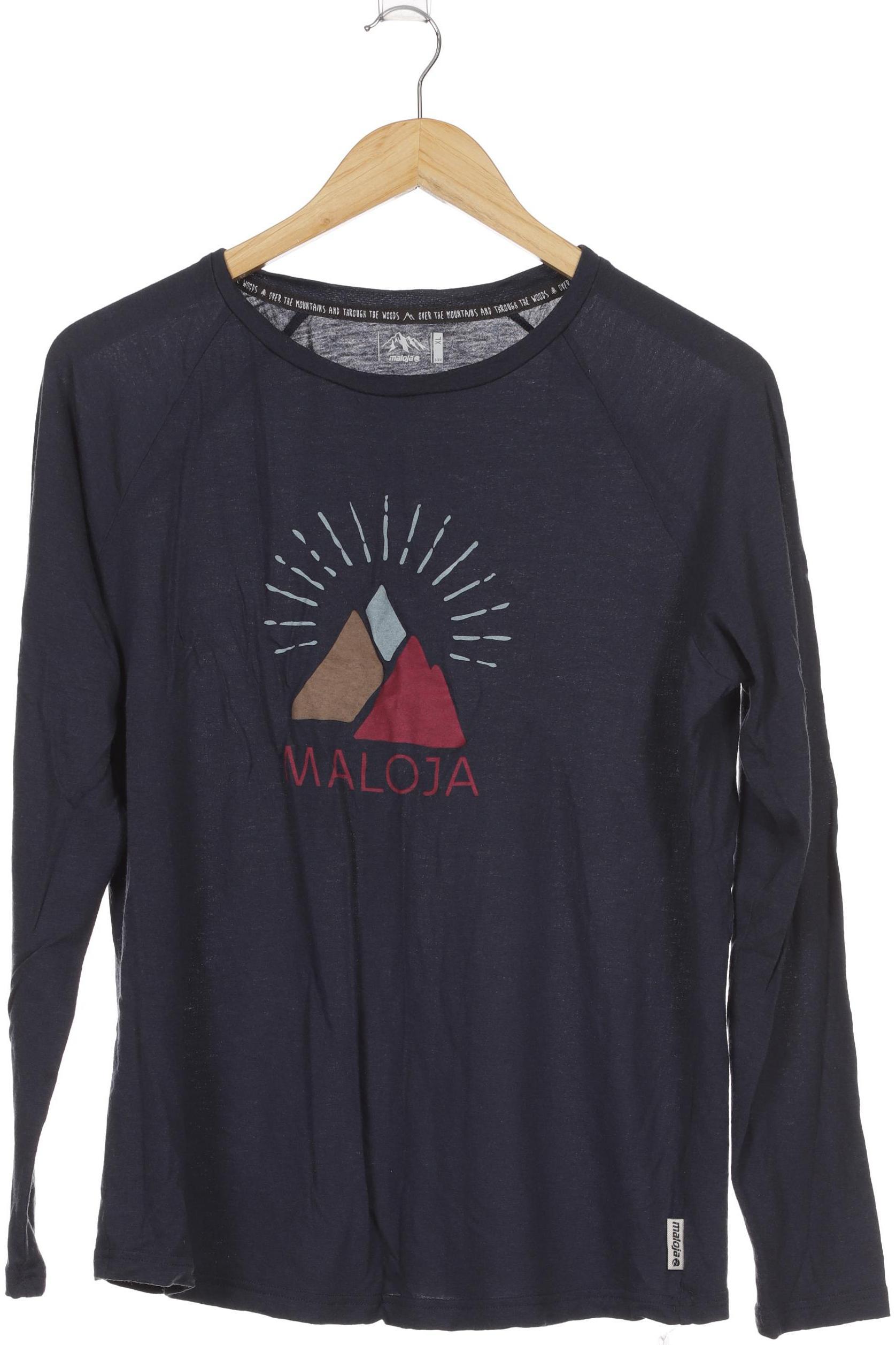 

Maloja Damen Langarmshirt, blau, Gr.