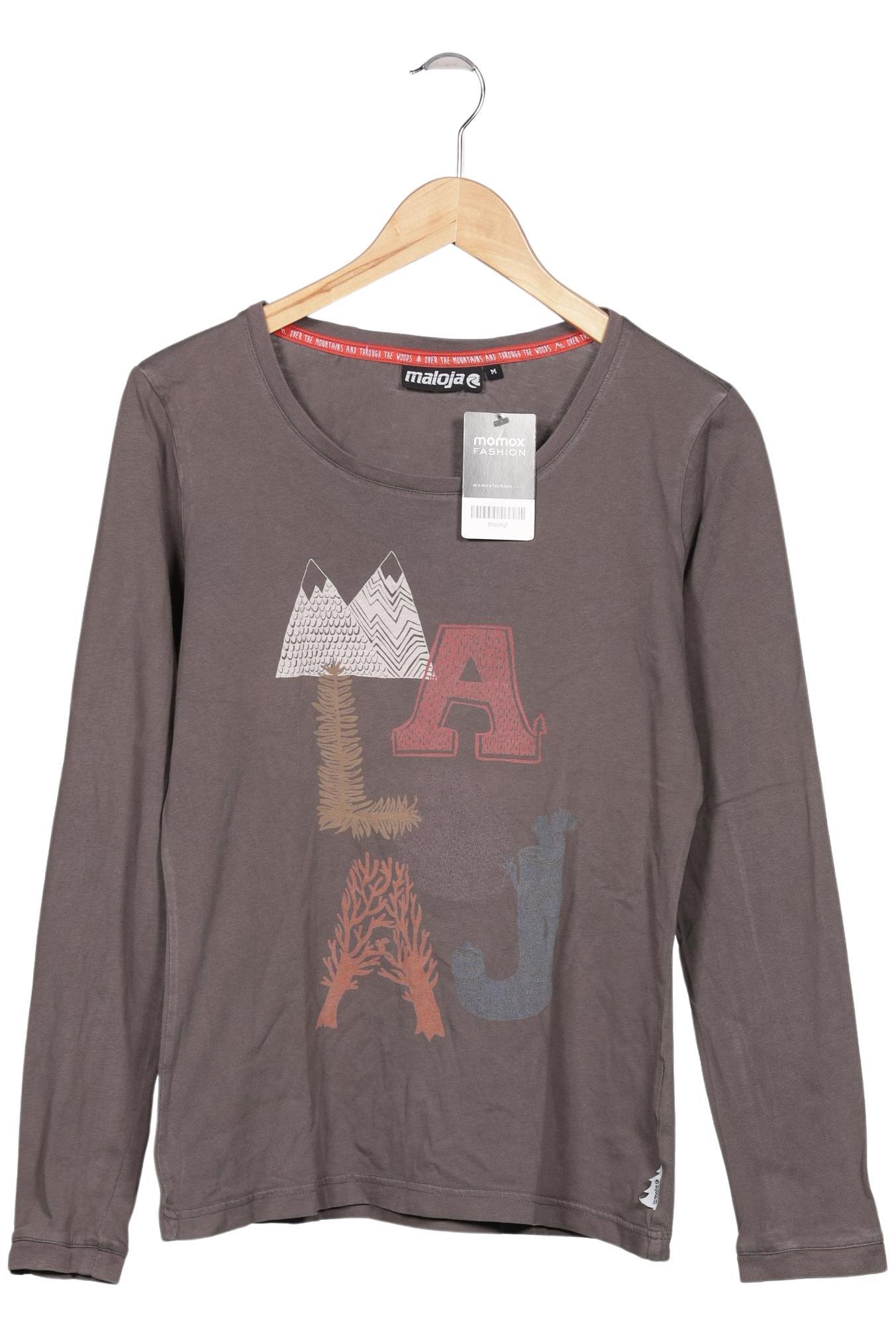 

Maloja Damen Langarmshirt, grau, Gr. 38