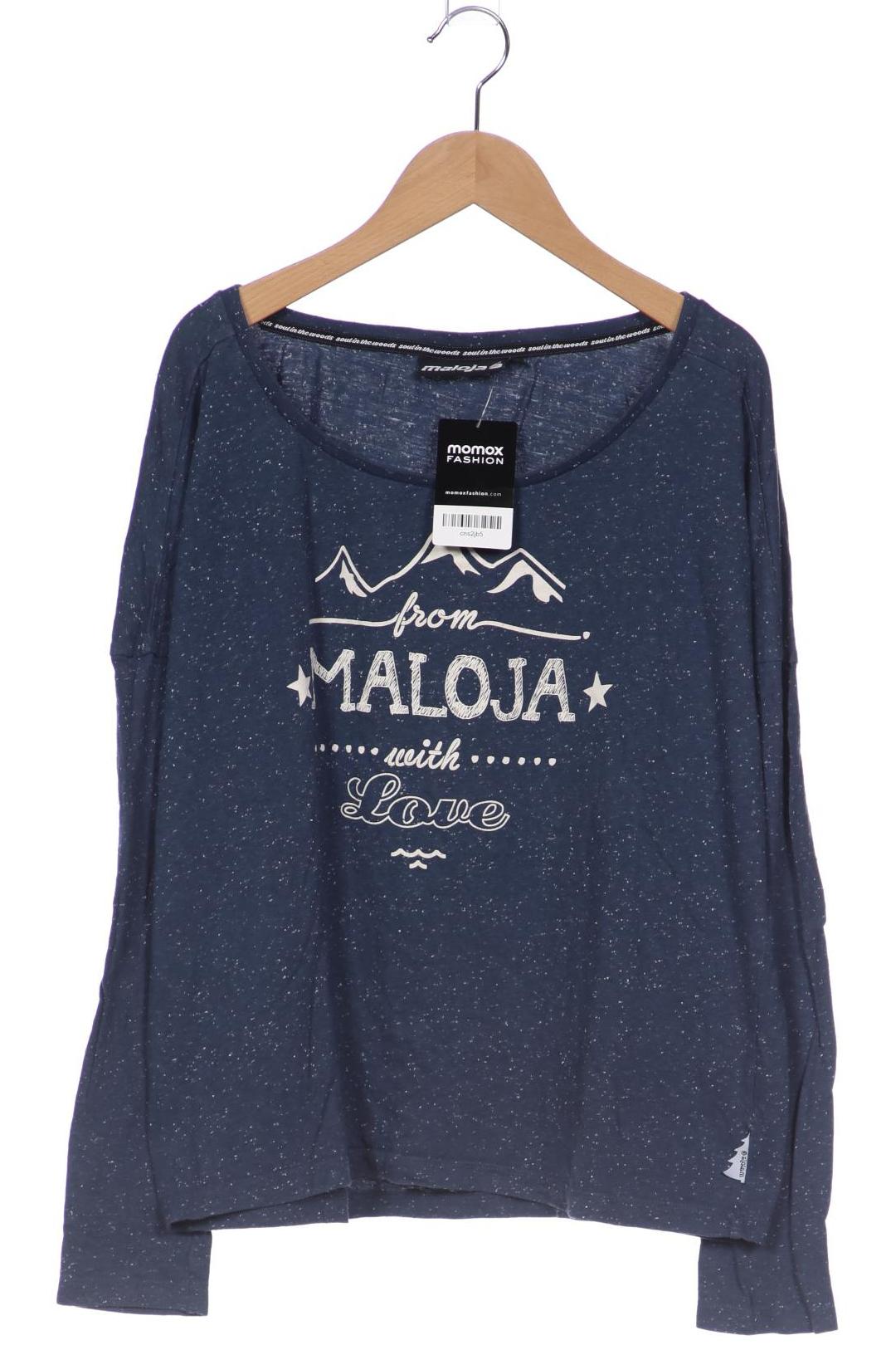 

Maloja Damen Langarmshirt, blau, Gr. 36