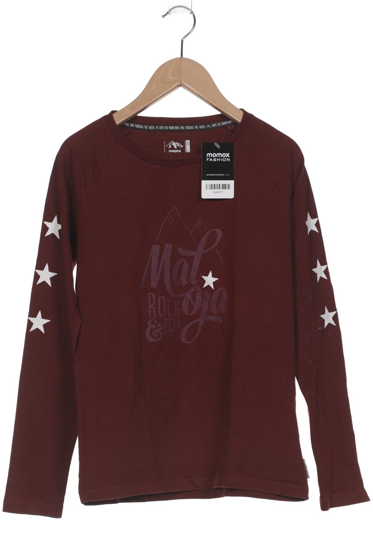 

Maloja Damen Langarmshirt, bordeaux, Gr. 34