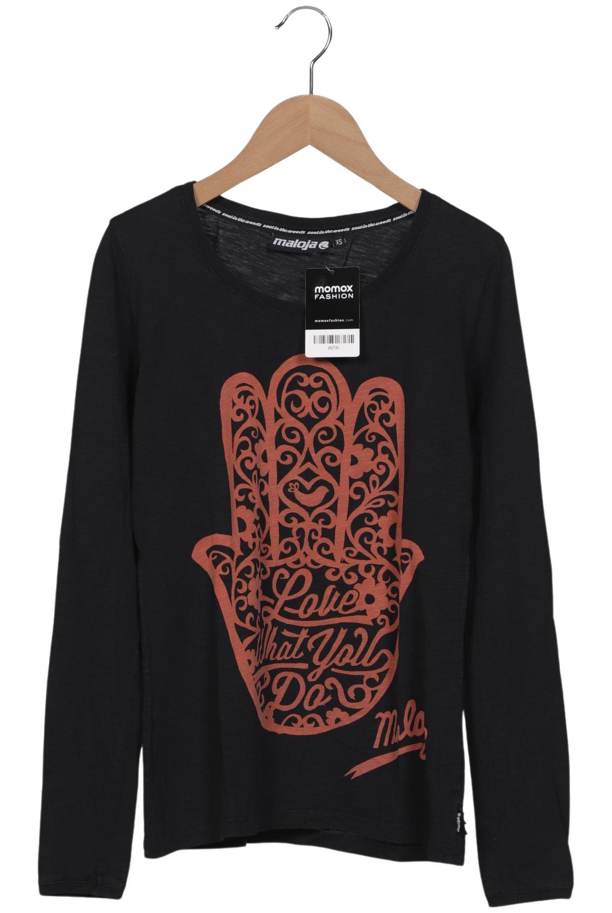 

Maloja Damen Langarmshirt, schwarz, Gr. 34