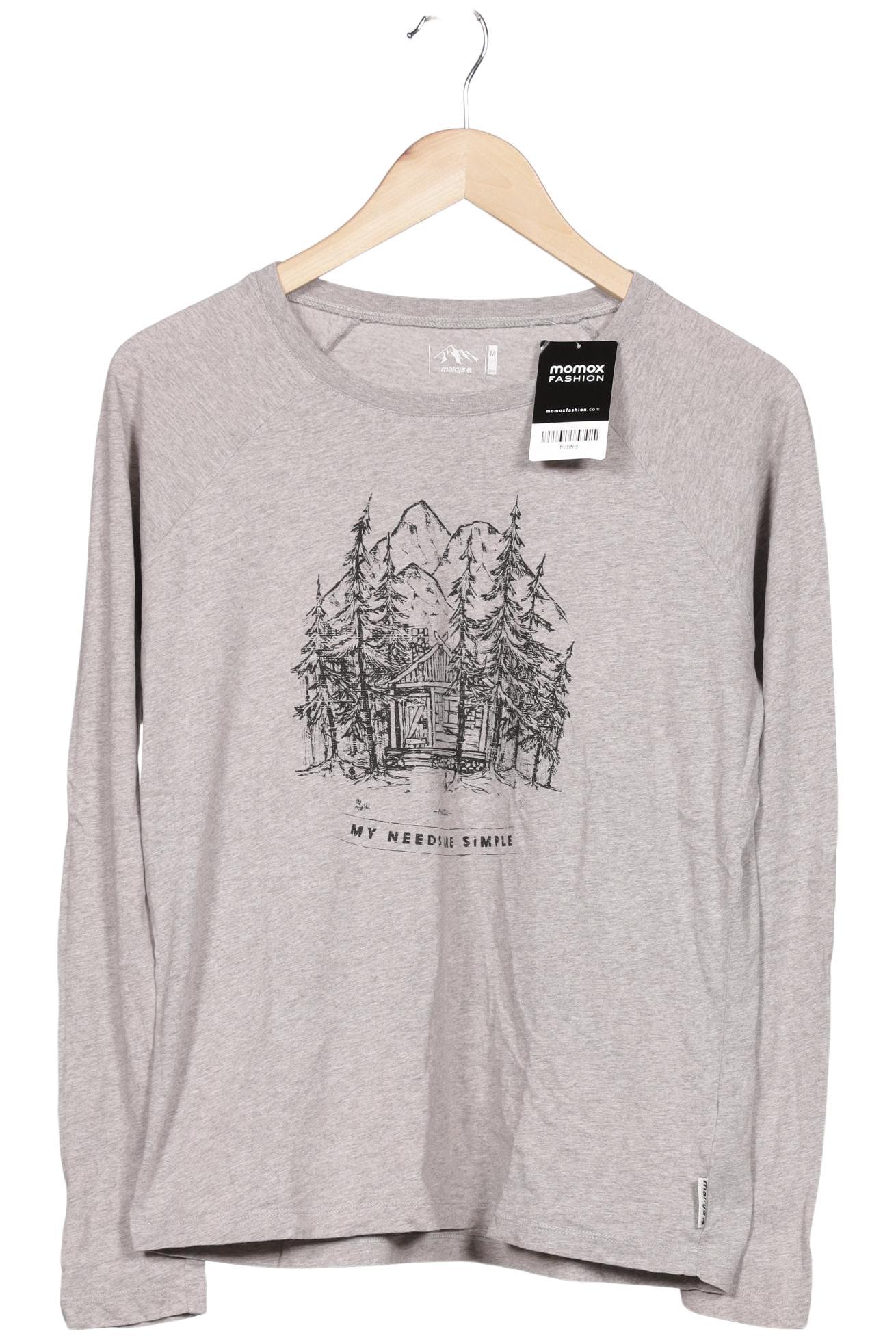 

Maloja Damen Langarmshirt, grau, Gr. 38