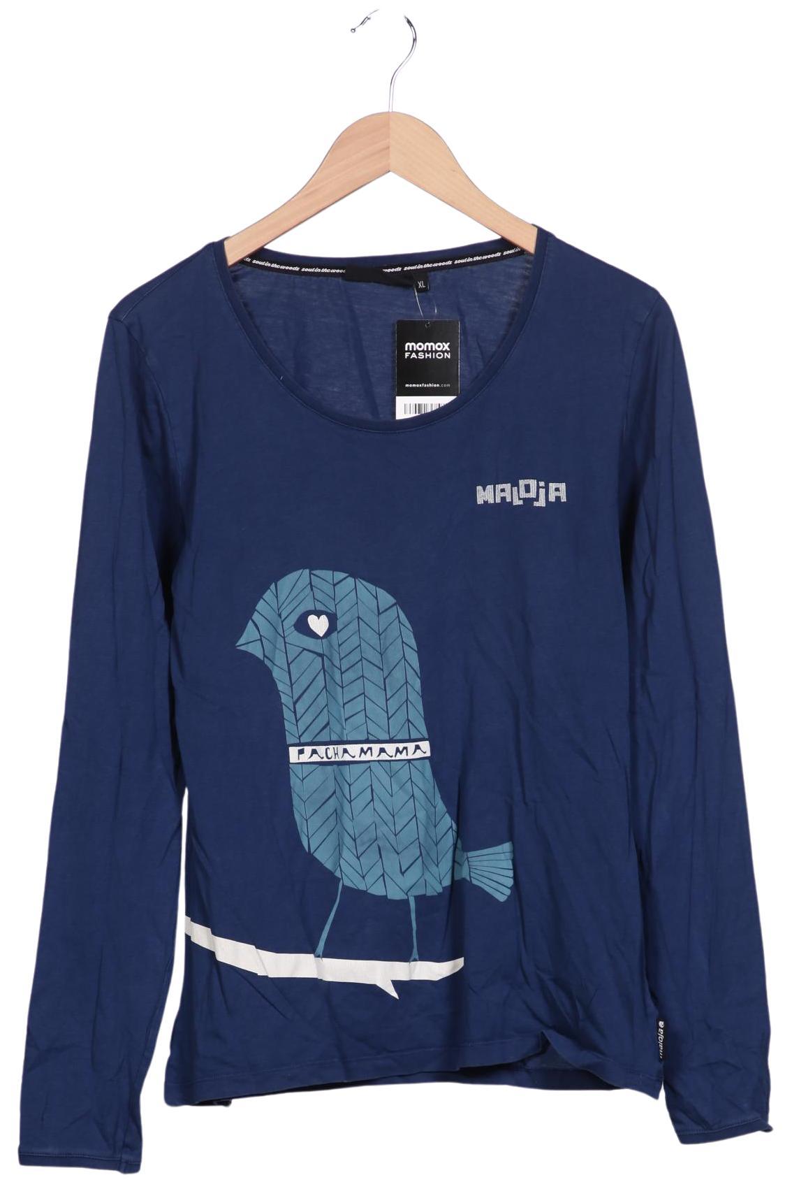 

Maloja Damen Langarmshirt, marineblau, Gr. 44