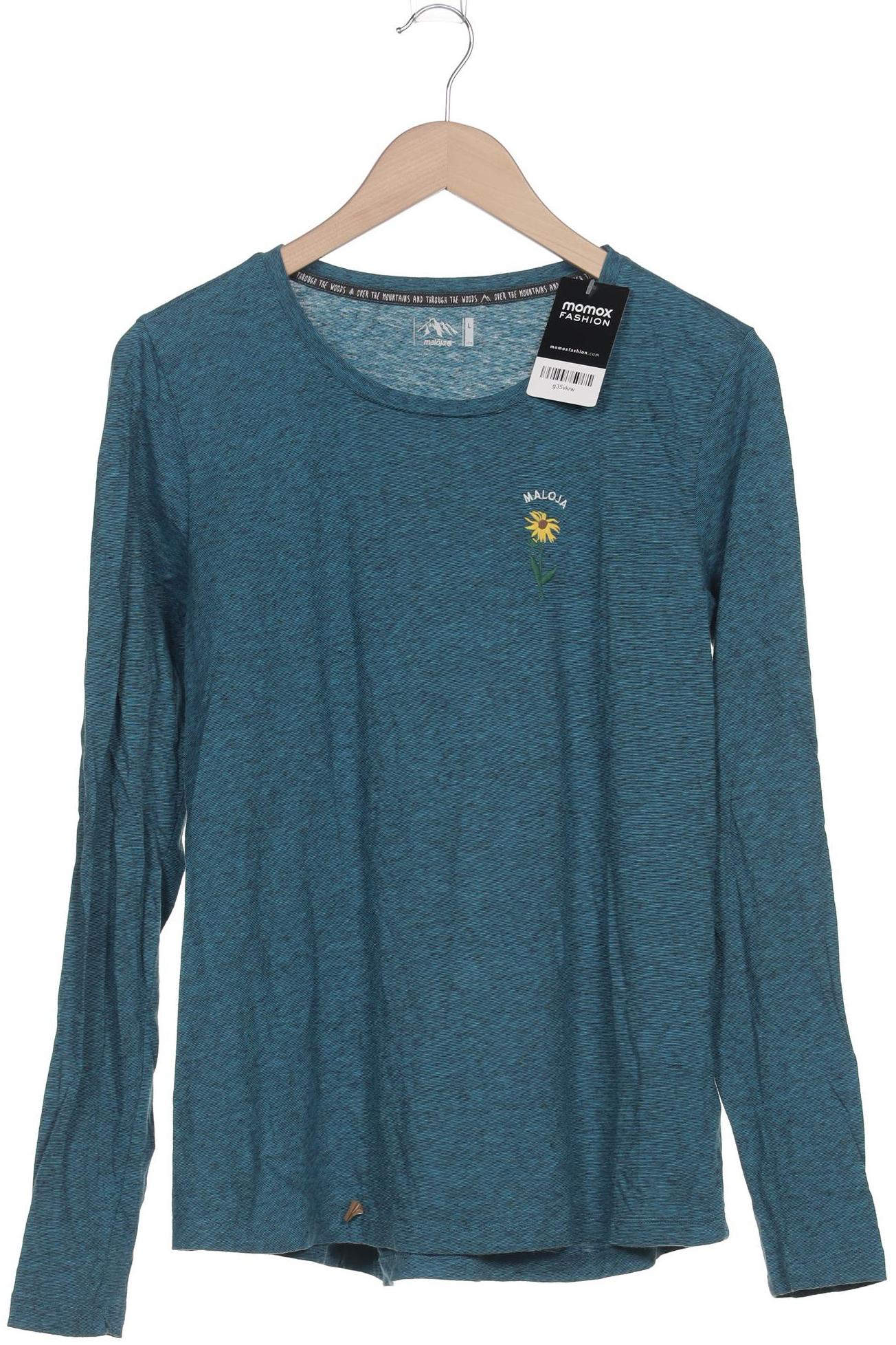 

Maloja Damen Langarmshirt, blau, Gr. 42