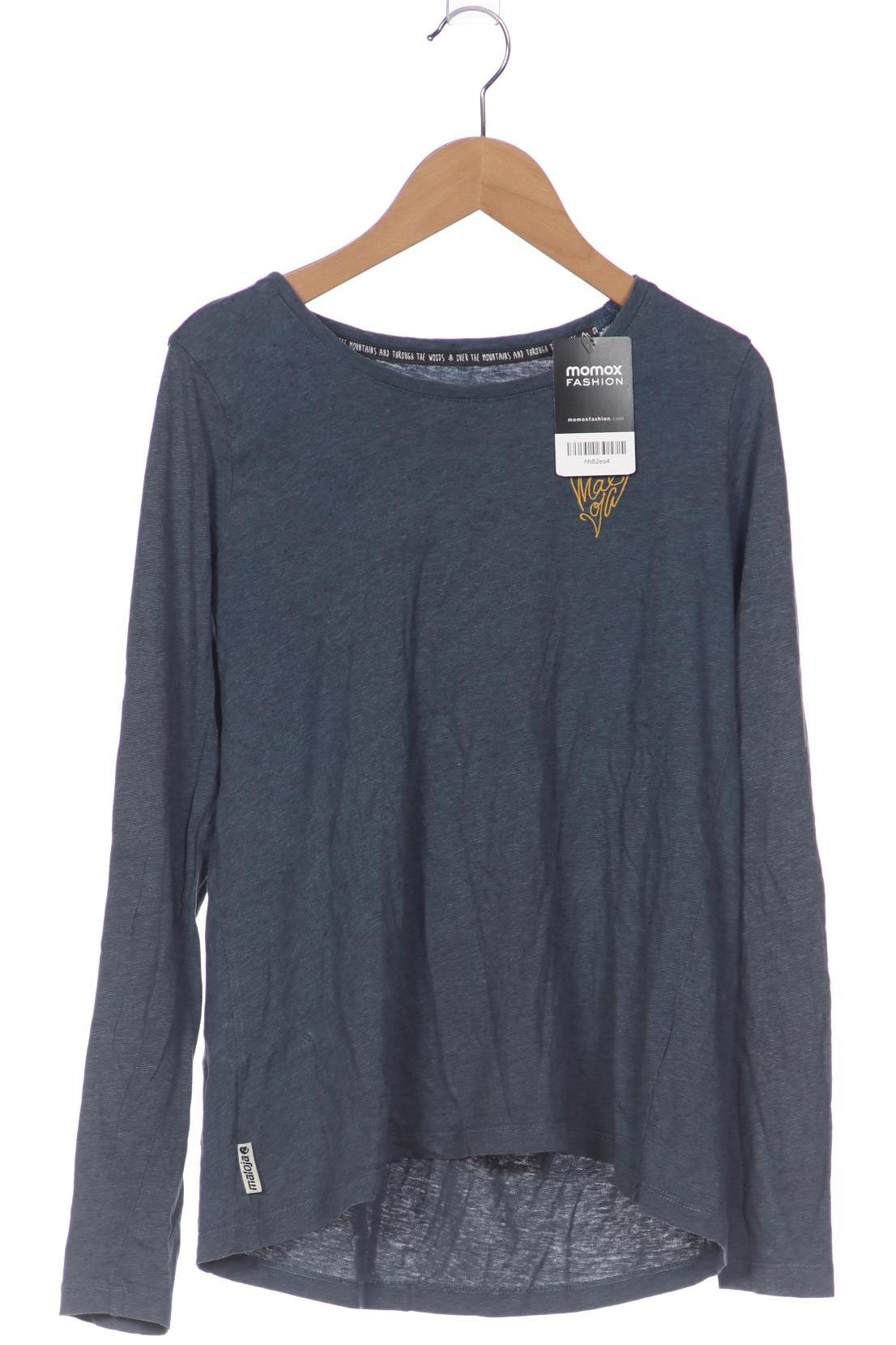 

Maloja Damen Langarmshirt, blau, Gr. 34