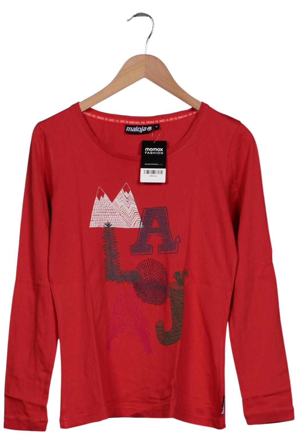 

Maloja Damen Langarmshirt, rot, Gr. 38