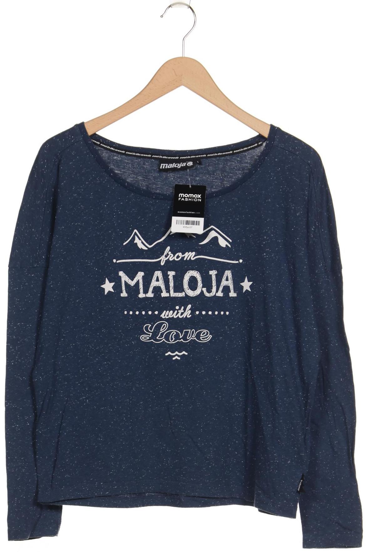 

Maloja Damen Langarmshirt, blau, Gr. 36