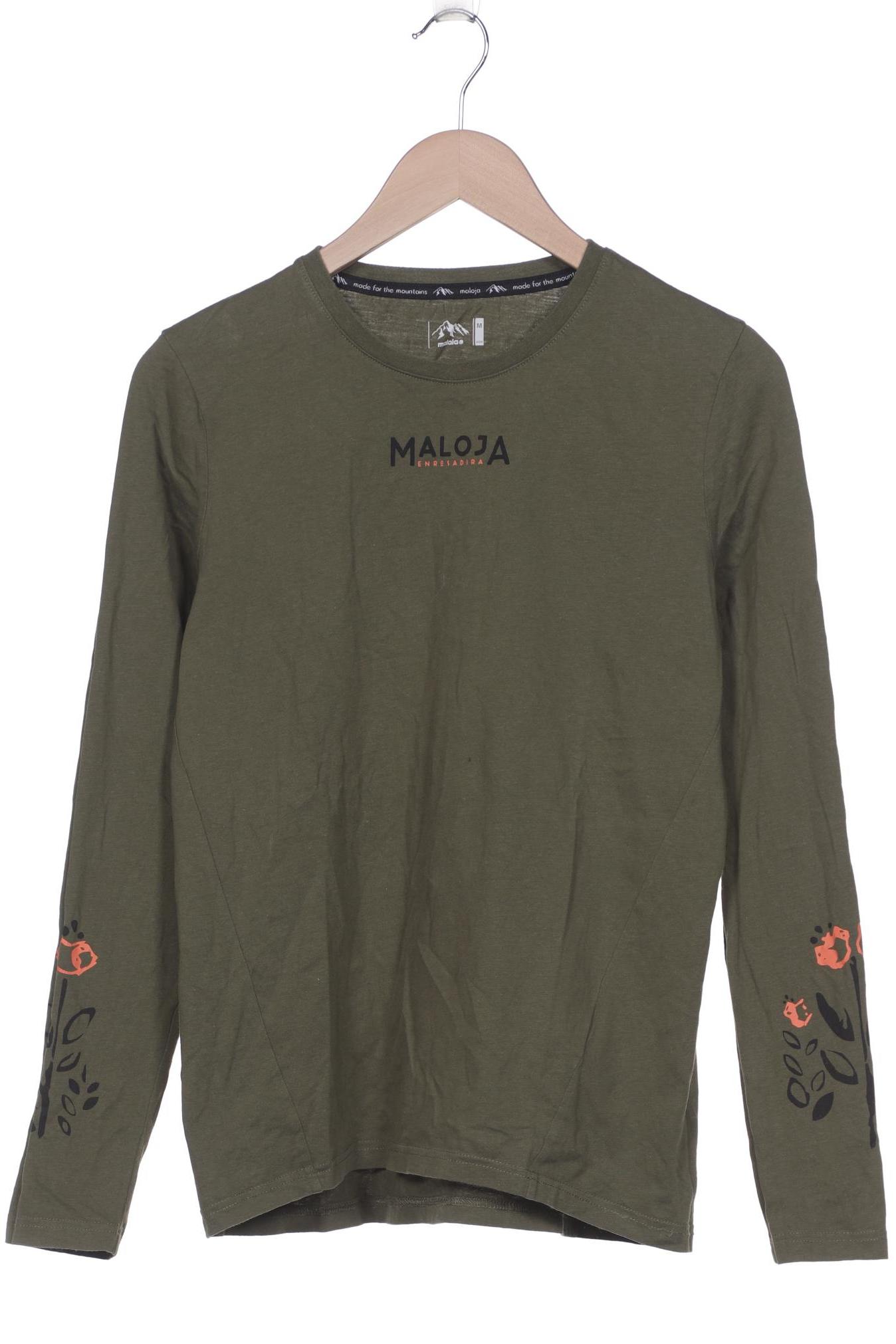 

Maloja Damen Langarmshirt, grün, Gr. 38