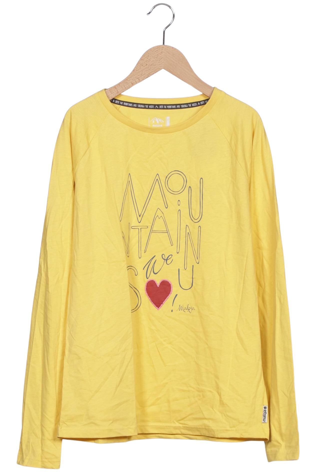 

Maloja Damen Langarmshirt, gelb, Gr. 44